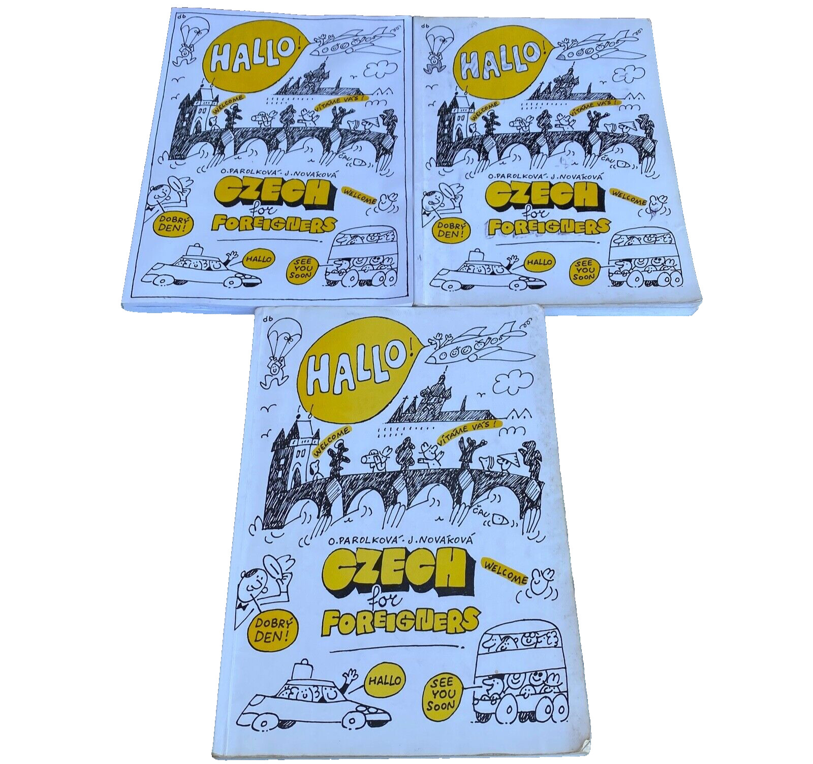 Hallo Czech for Foreigners Book No Cassette English Language Study Guide OneBook