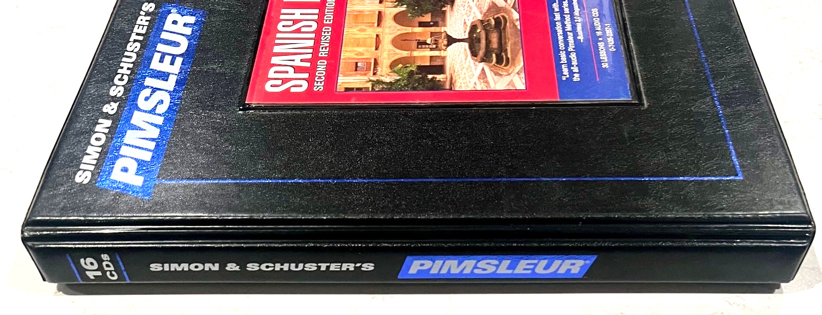 Simon Schuster’s Pimsleur Spanish I Second Revised Edition 16 CD Set 30 Lessons