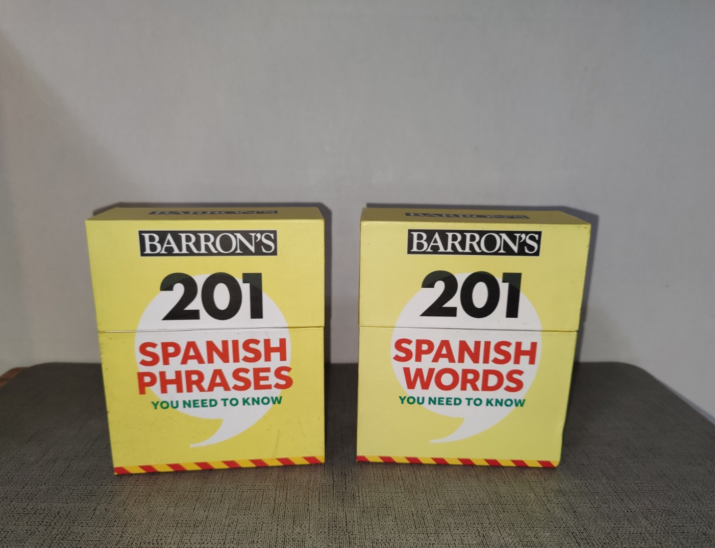 Barron’s Foreign Language Guides: BOTH 201 Spanish Phrases & 201 Spanish Words