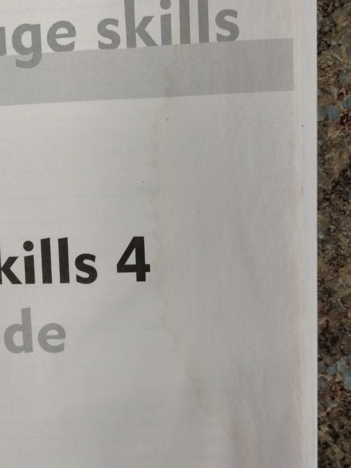K12 Language Skills 4 Teacher Guide and Student Pages