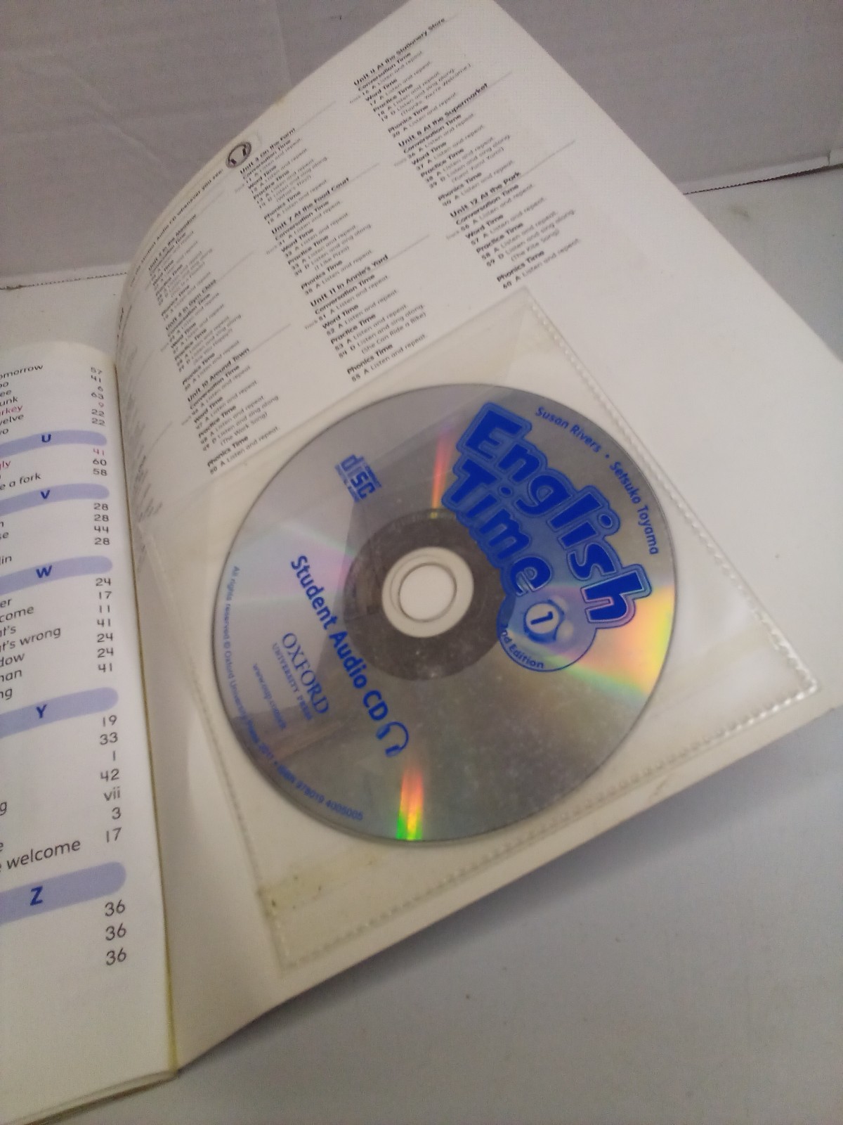 English Time 1 Student Book Audio CD Paperback 2nd Edition