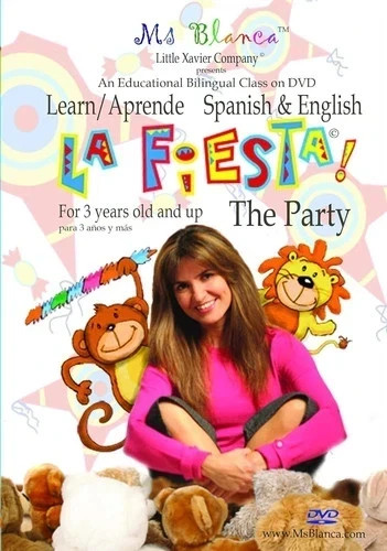 Spanish & English-La Fiesta!/The Party by Little Xavier Company (DVD) EX Library