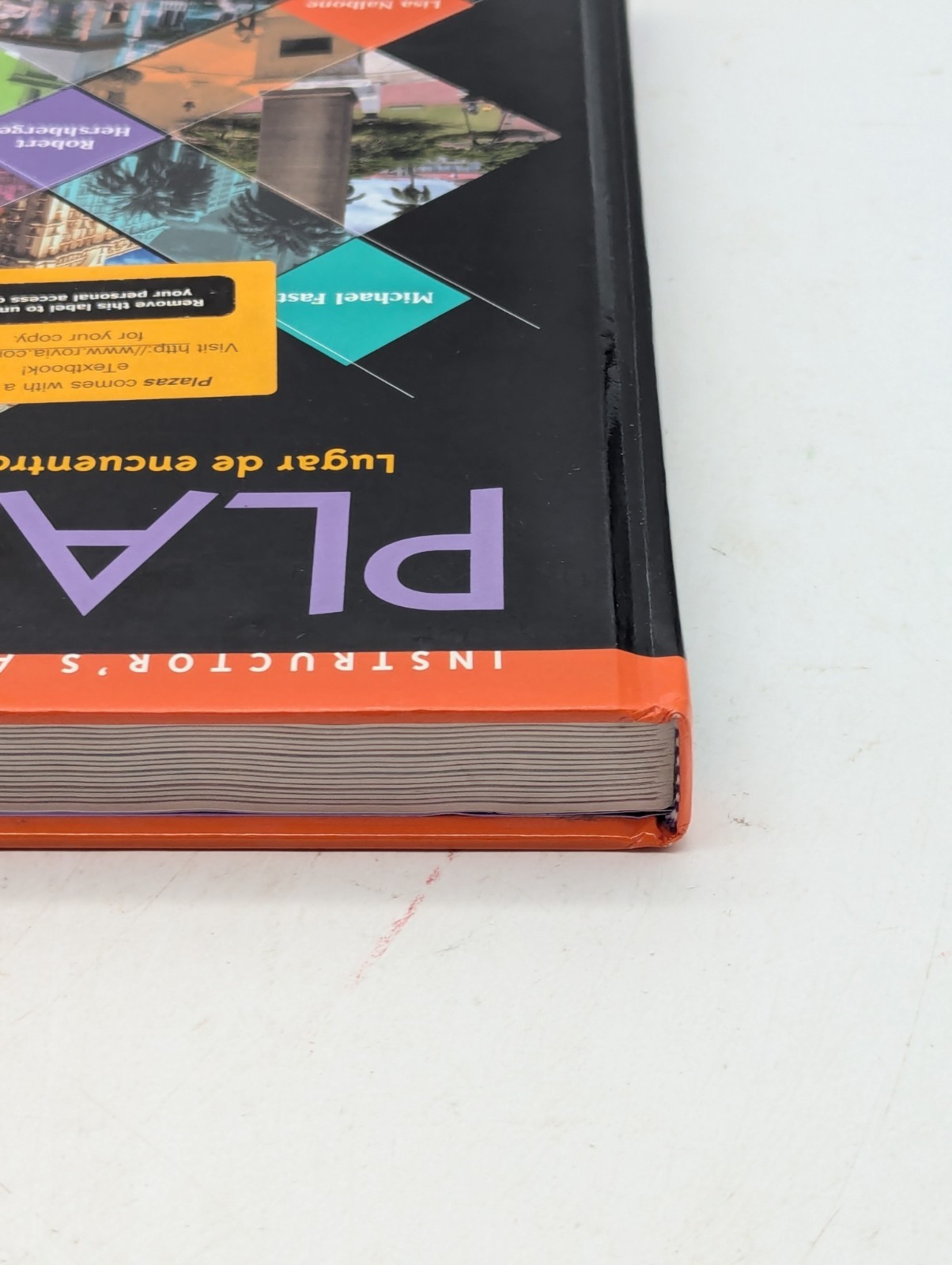 Plazas : Lugar de encuentro para la hispanidad 2001 Hardcover Instructor’s