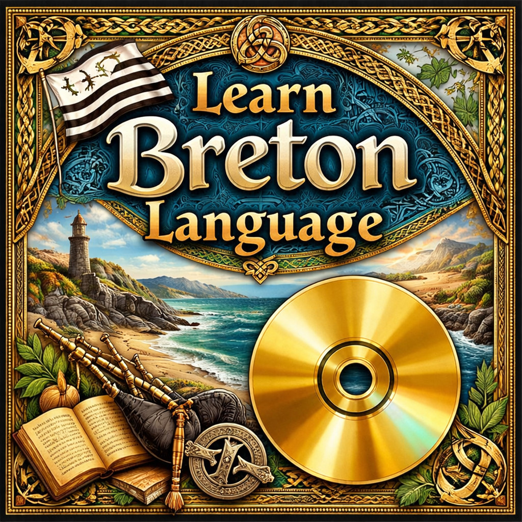 Learn to Speak Breton Breizh Language Teach Yourself CD Course Celtic Brittany