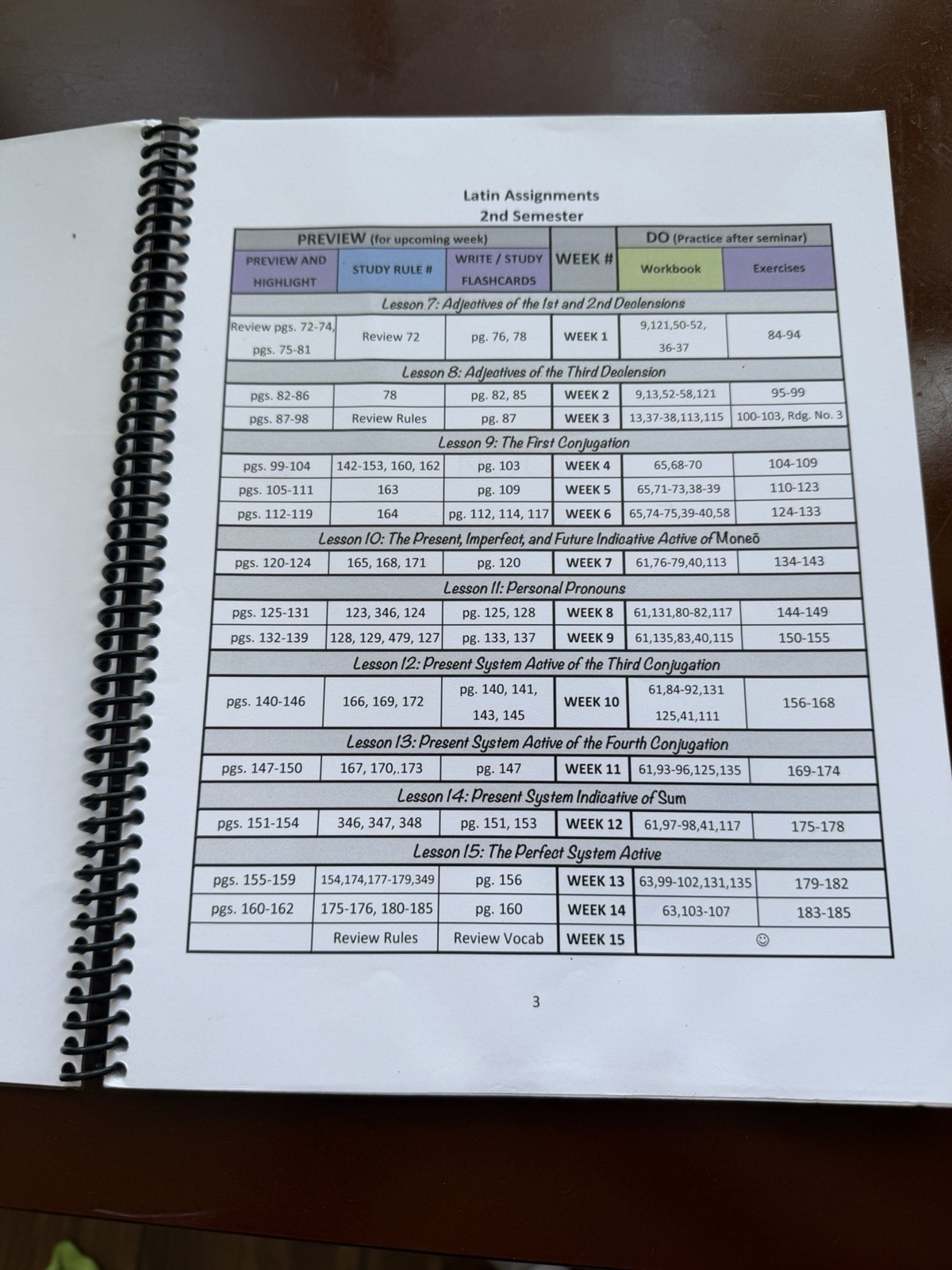 Latin Work Book Consumable CC Challenge A Henle First year