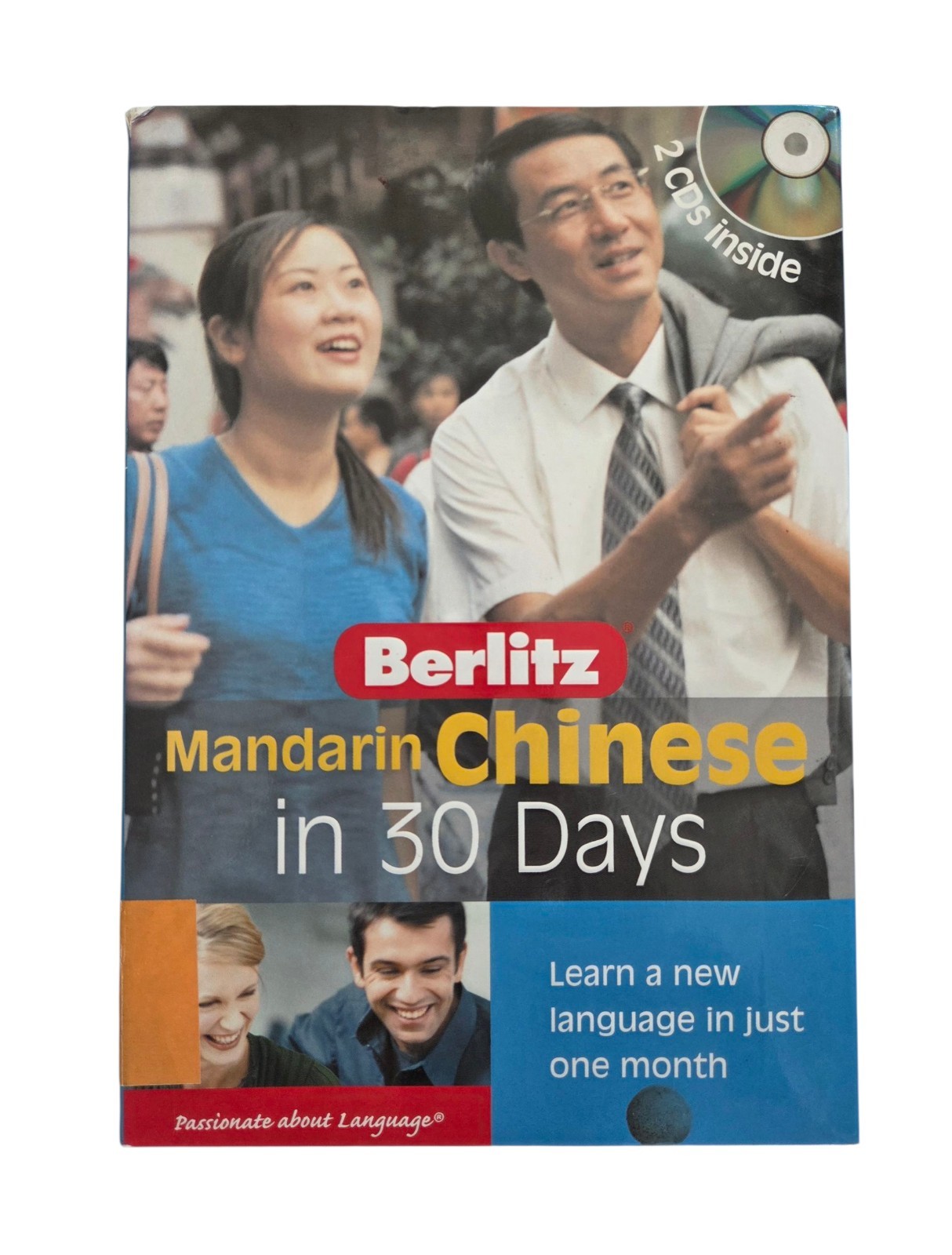 2007 Berlitz Publishing Mandarin Chinese in 30 Days Grammar Explanations 2 CD EX