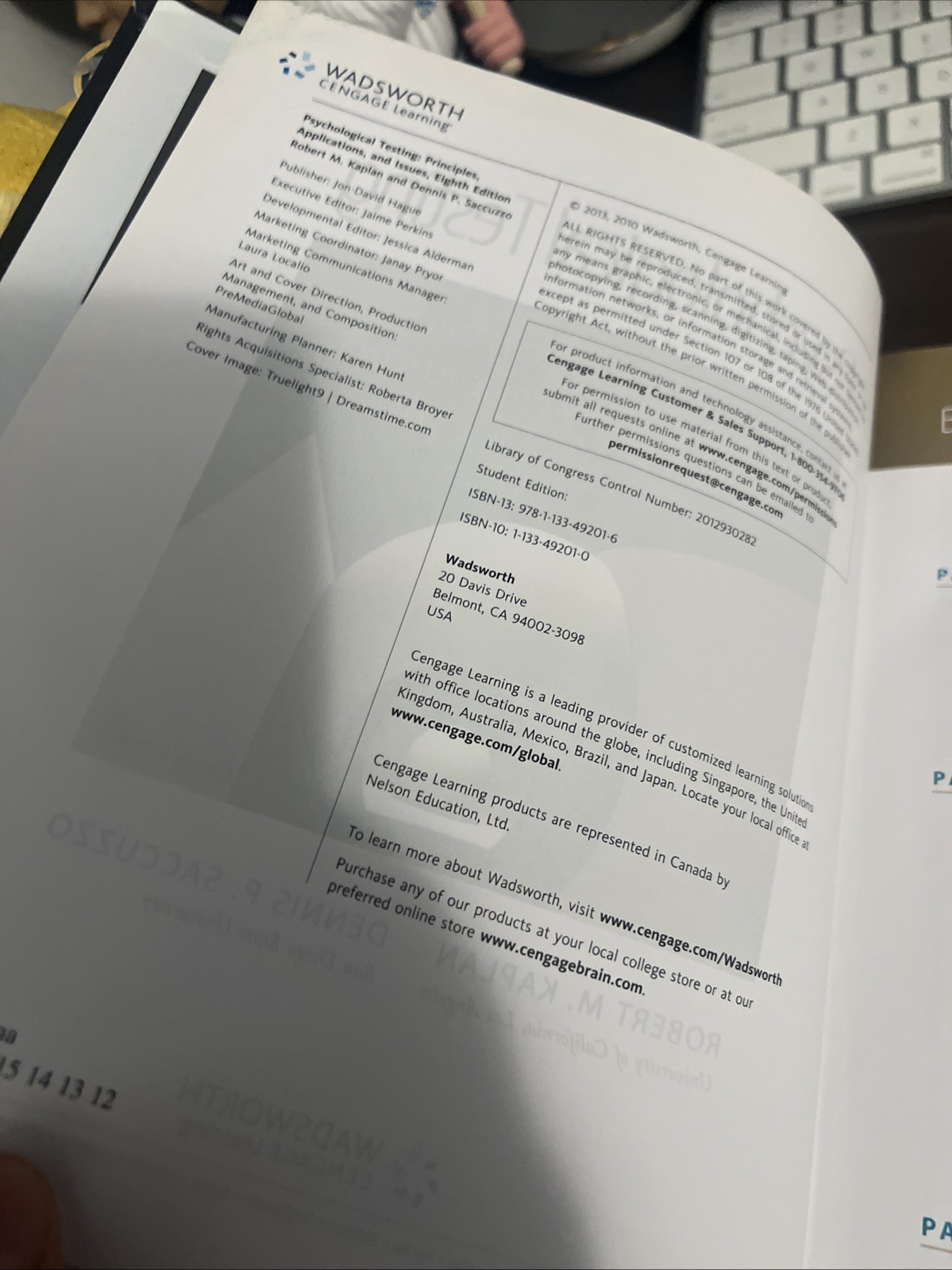 Psychological Testing : Principles, Applications, and Issues by Dennis P….