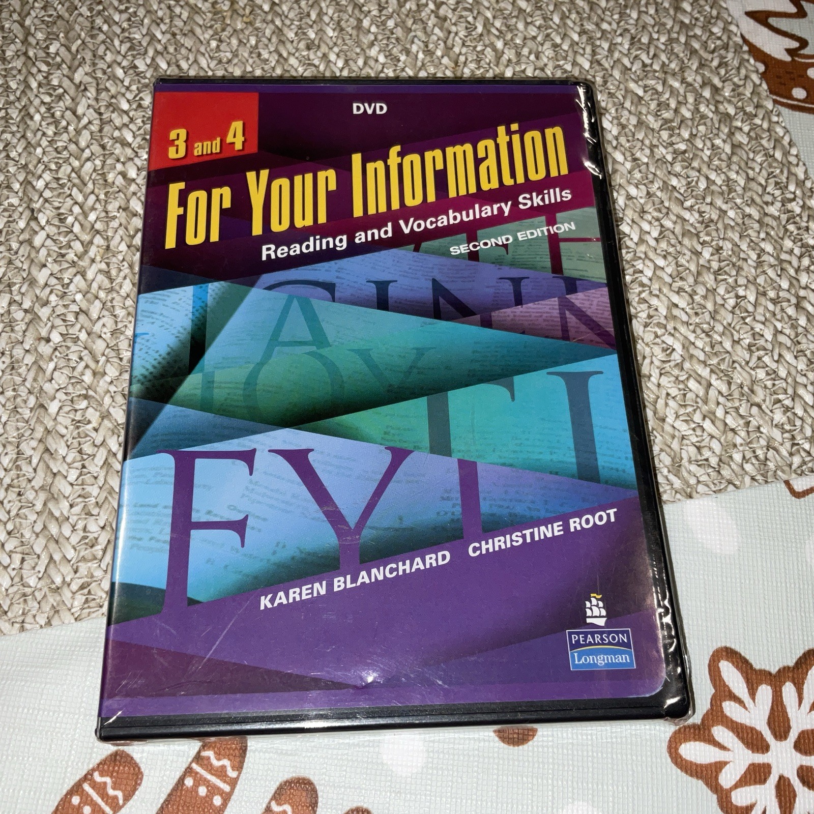 For Your Information: Reading & Vocabulary Skills: Levels 3 & 4 2nd DVD VIDEO