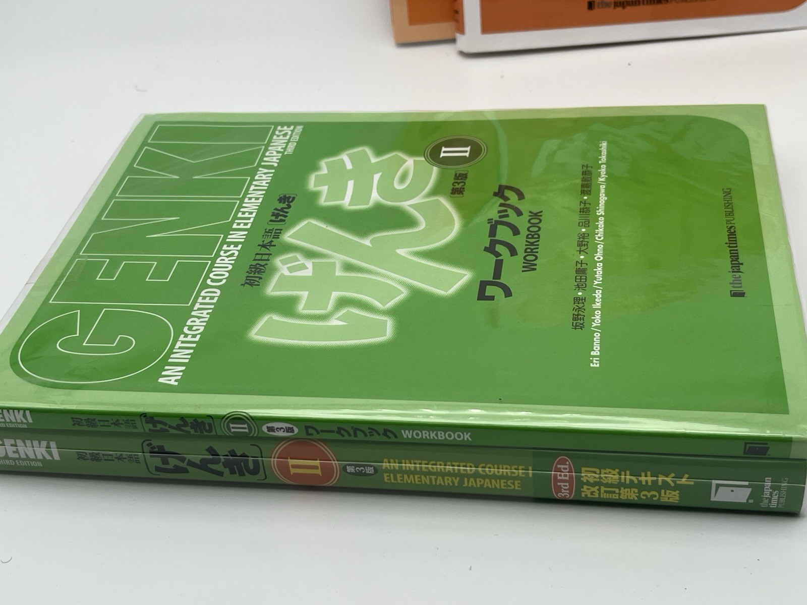 GENKI 1 & 2 An Integrated Course in Elementary Japanese 3rd Edition 4 Books Set