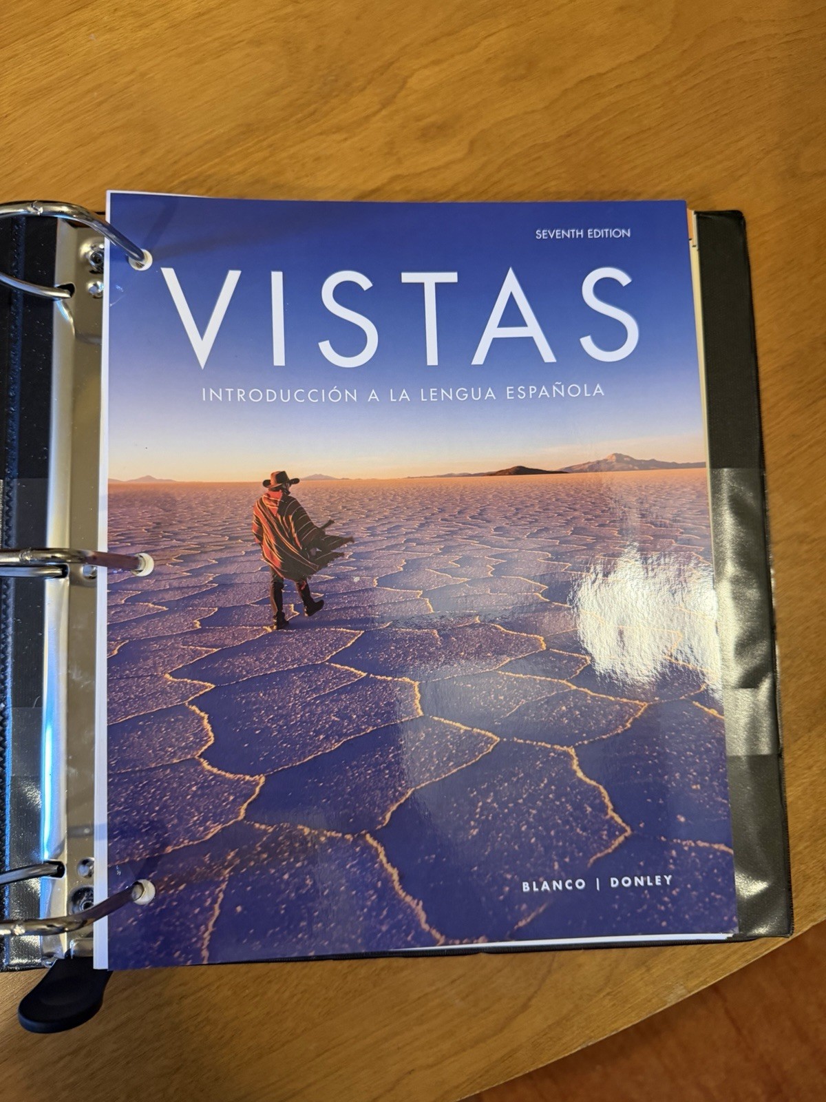 Vistas: Introducción a la lengua española 7th Ed Ring/Wire Bound Blanco Donley