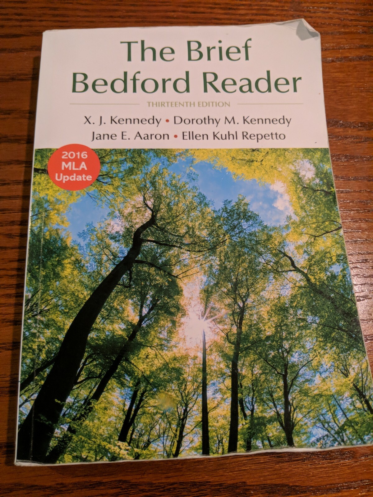 THE BRIEF BEDFORD READER THIRTEENTH EDITION