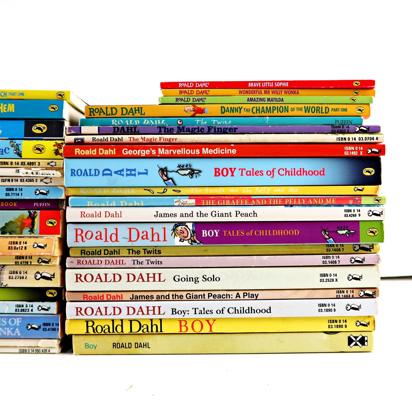 Roald Dahl – Bulk Lot Of 38 Books – Mixed Titles – Various Conditions – Children