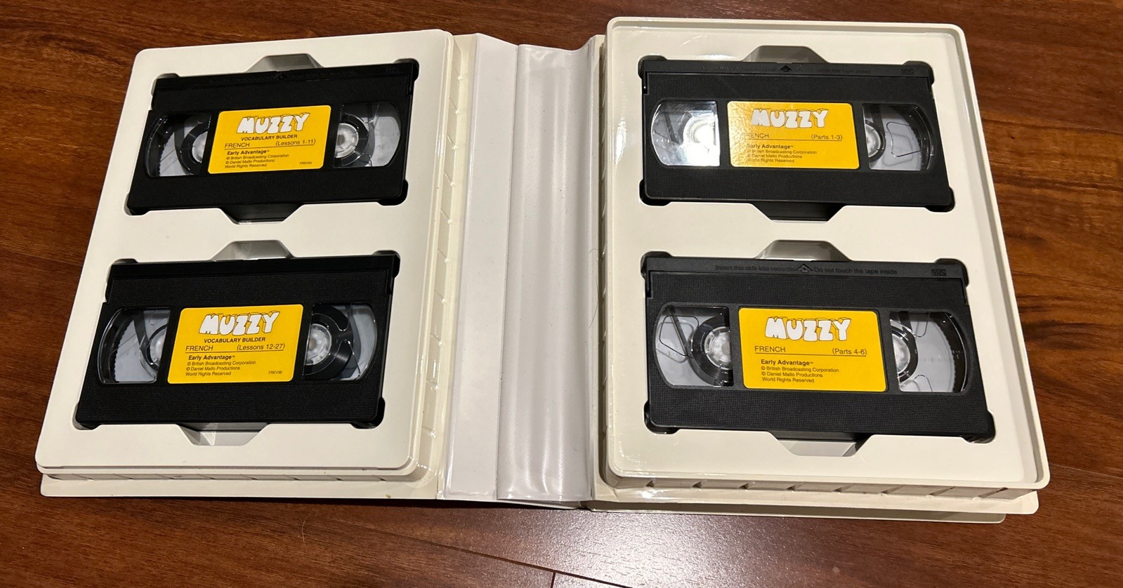 Muzzy VHS The BBC Language Course For Children Spanish, Pre-owned