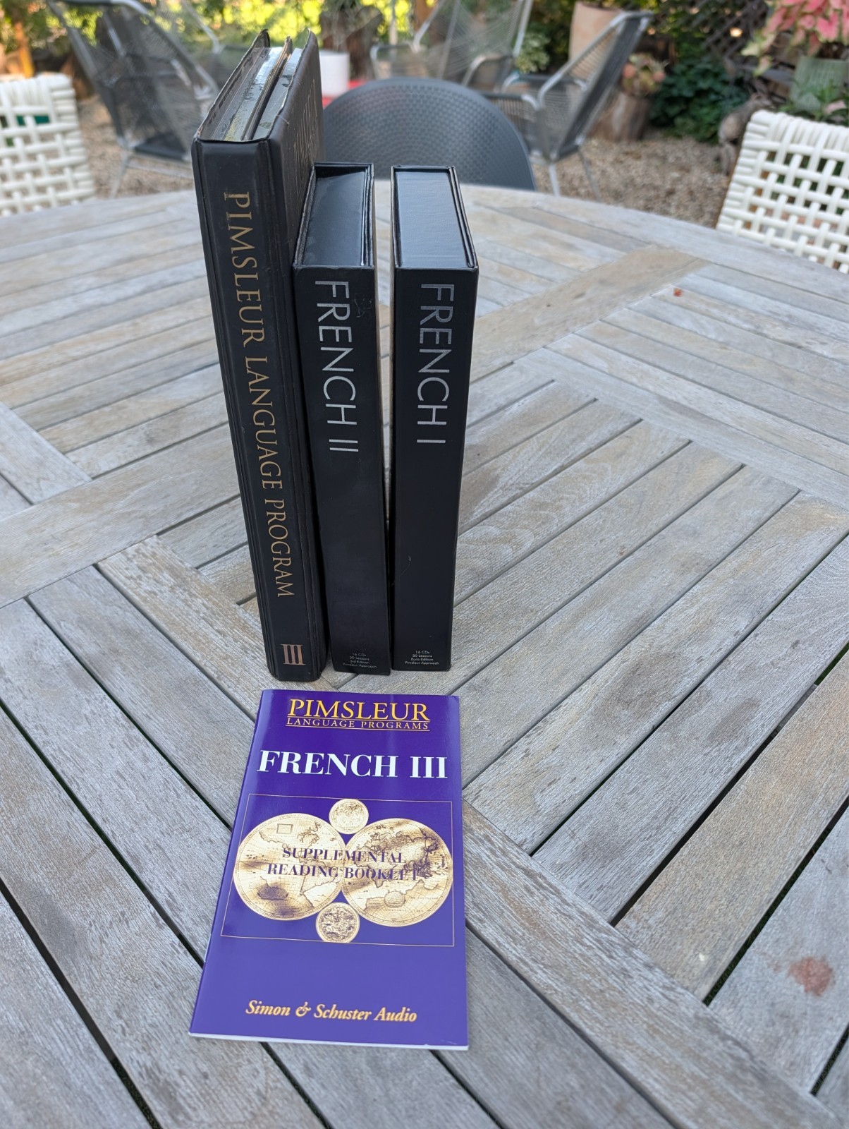 PIMSLEUR APPROACH GOLD EDITION French 1, 2, & 3