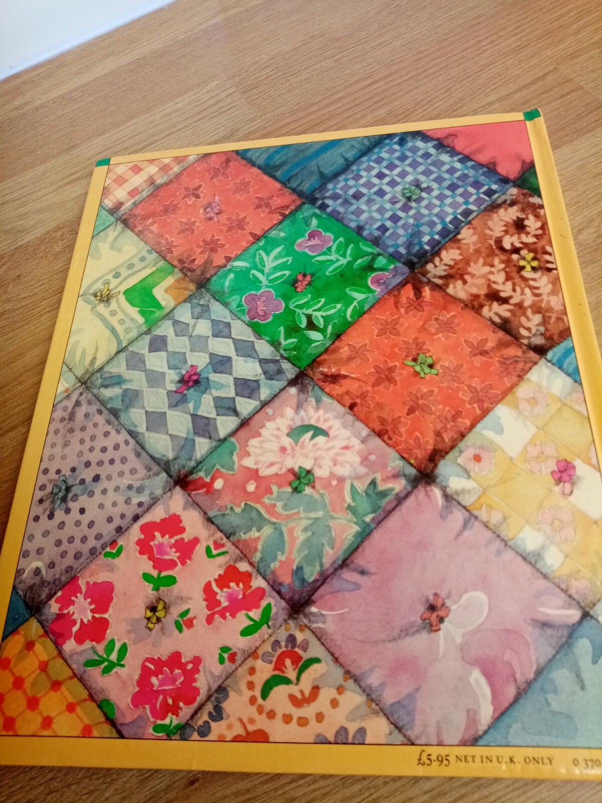 Vintage 1985 1st Edition The Patchwork Quilt, By Valerie Flournoy Hard Back
