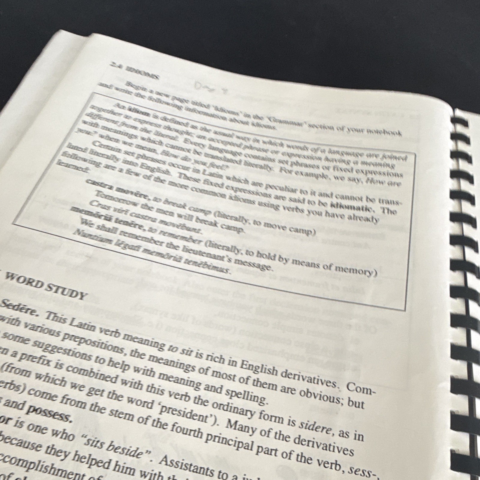 The Latin Road to English Grammar Vol 2 Worksheets Workbook Ring/Wire Bound