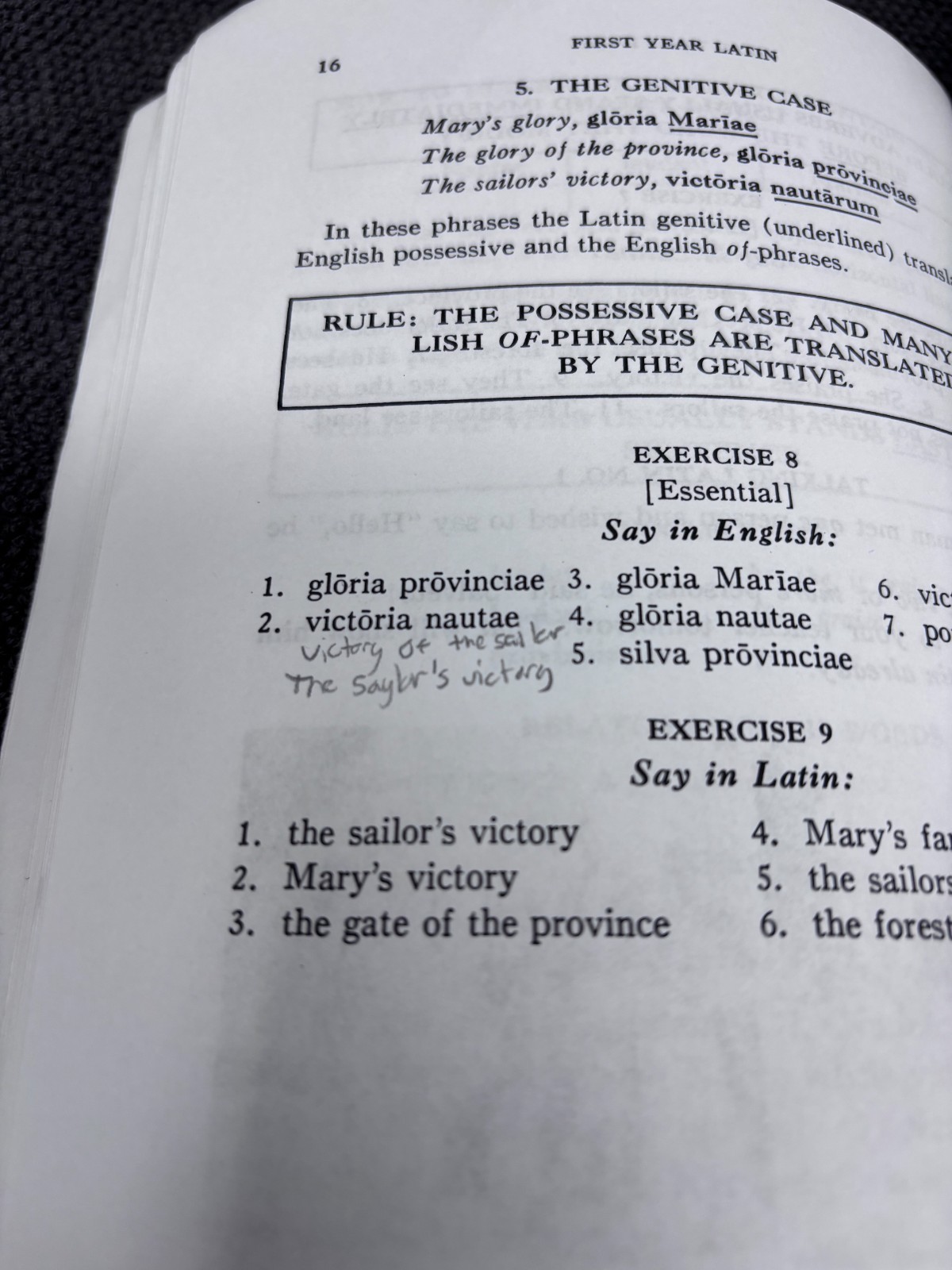 Henle First Year Latin (Henle Latin), Henle, Robert J AND First Year Answer Key