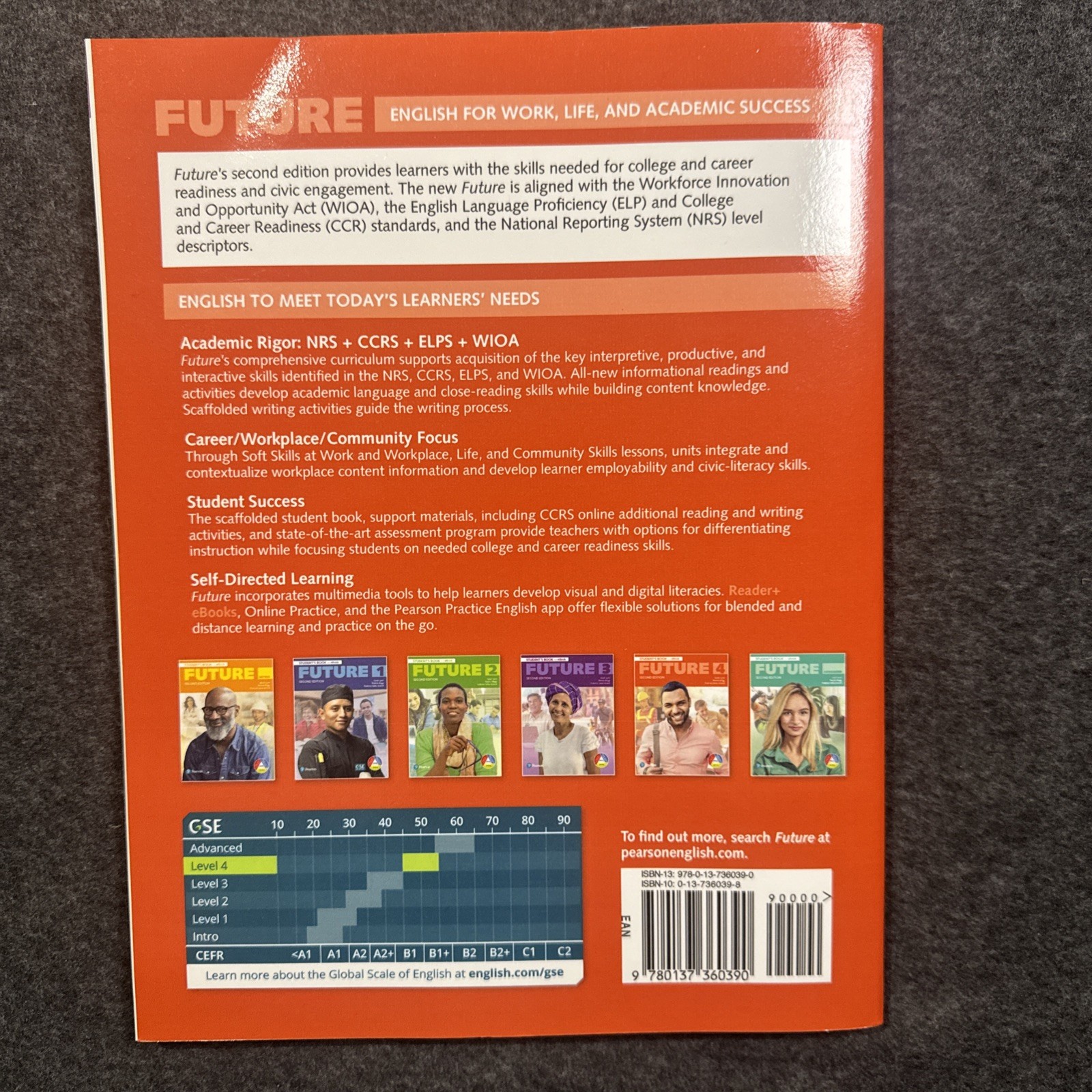 Future 4 Student Book 2nd Edition Pearson English ESL Textbook Workbook 2021