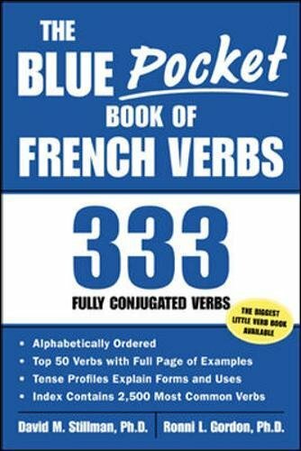 The Blue Pocket Book of French Verbs : 333 Fully Conjugated Ver