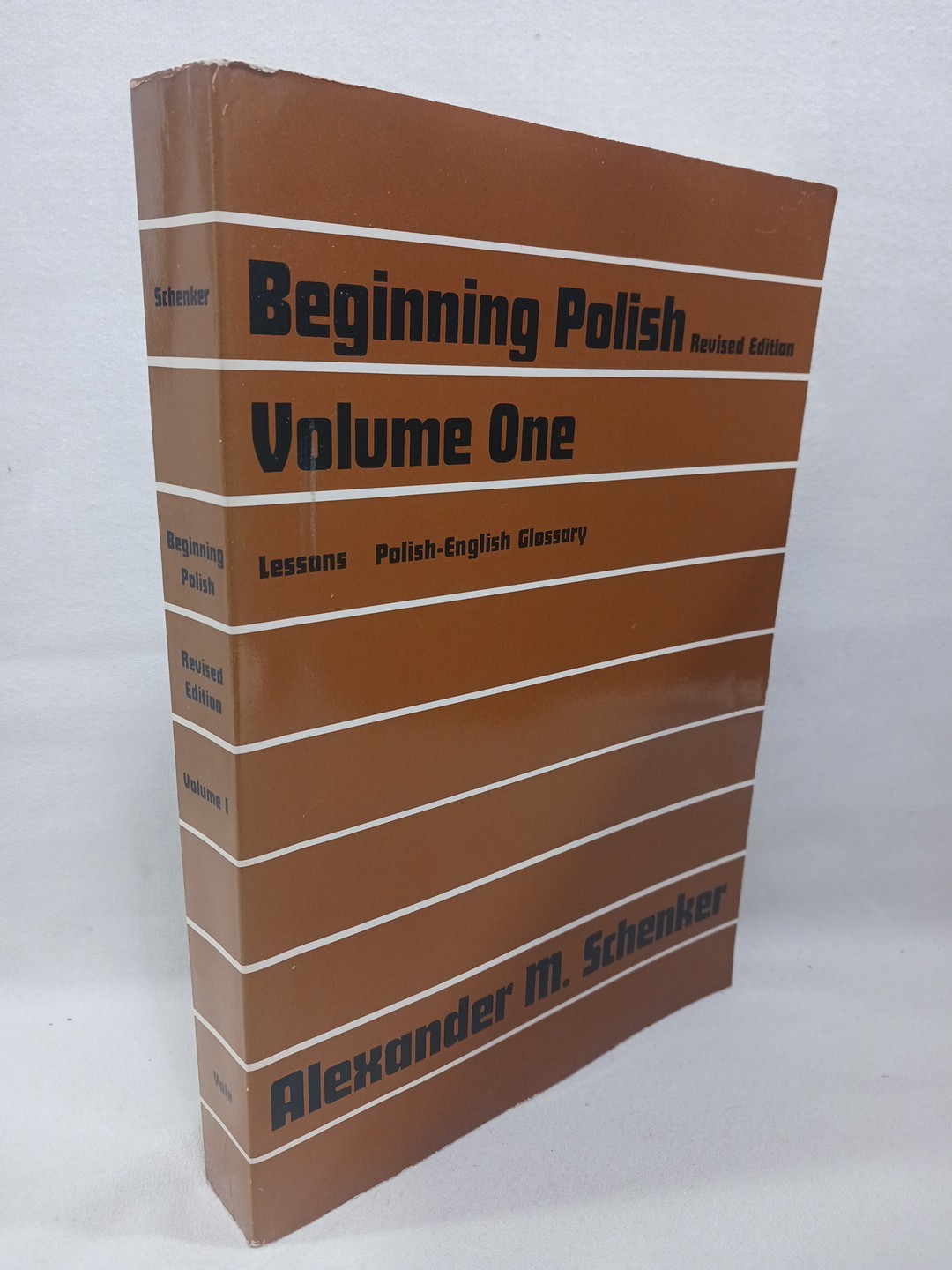 Beginning Polish Language Lessons Vol 1 Revised Edition Polish English Schenker