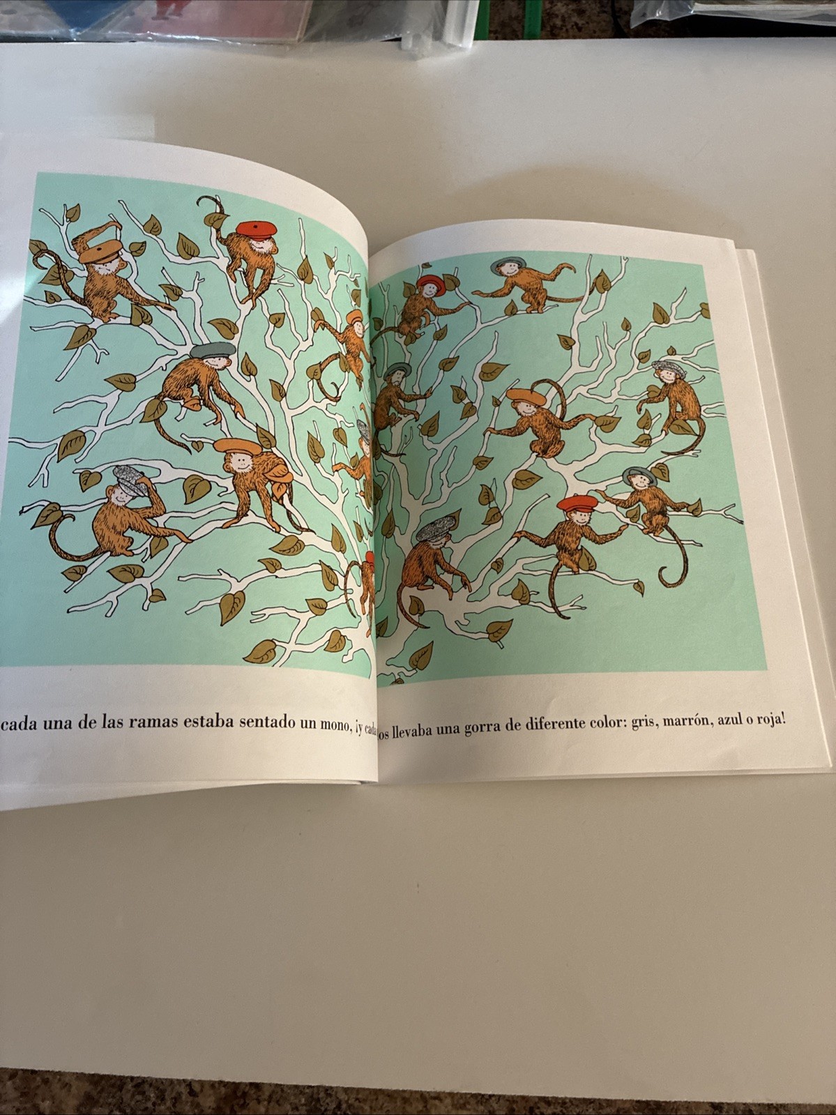 SPANISH Childrens Book With Audio CD -SE VENDEN GORRAS