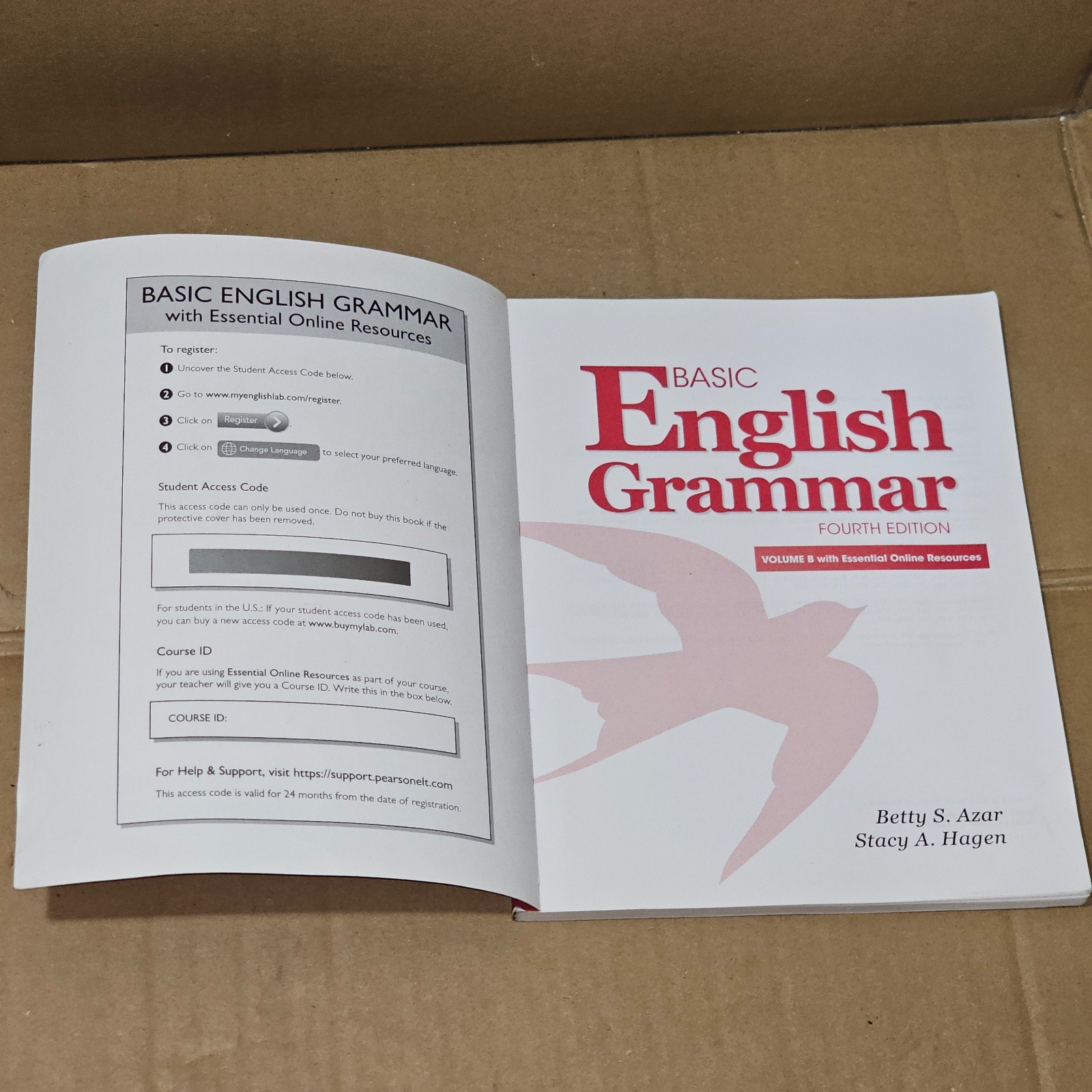 Basic English Grammar 4th Edition Vol. B Essential Online Resources
