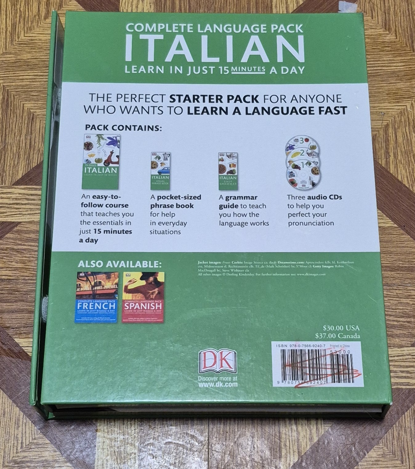 Complete Language Pack Ser.: Learn in Just 15 Minutes a Day by Dorling…