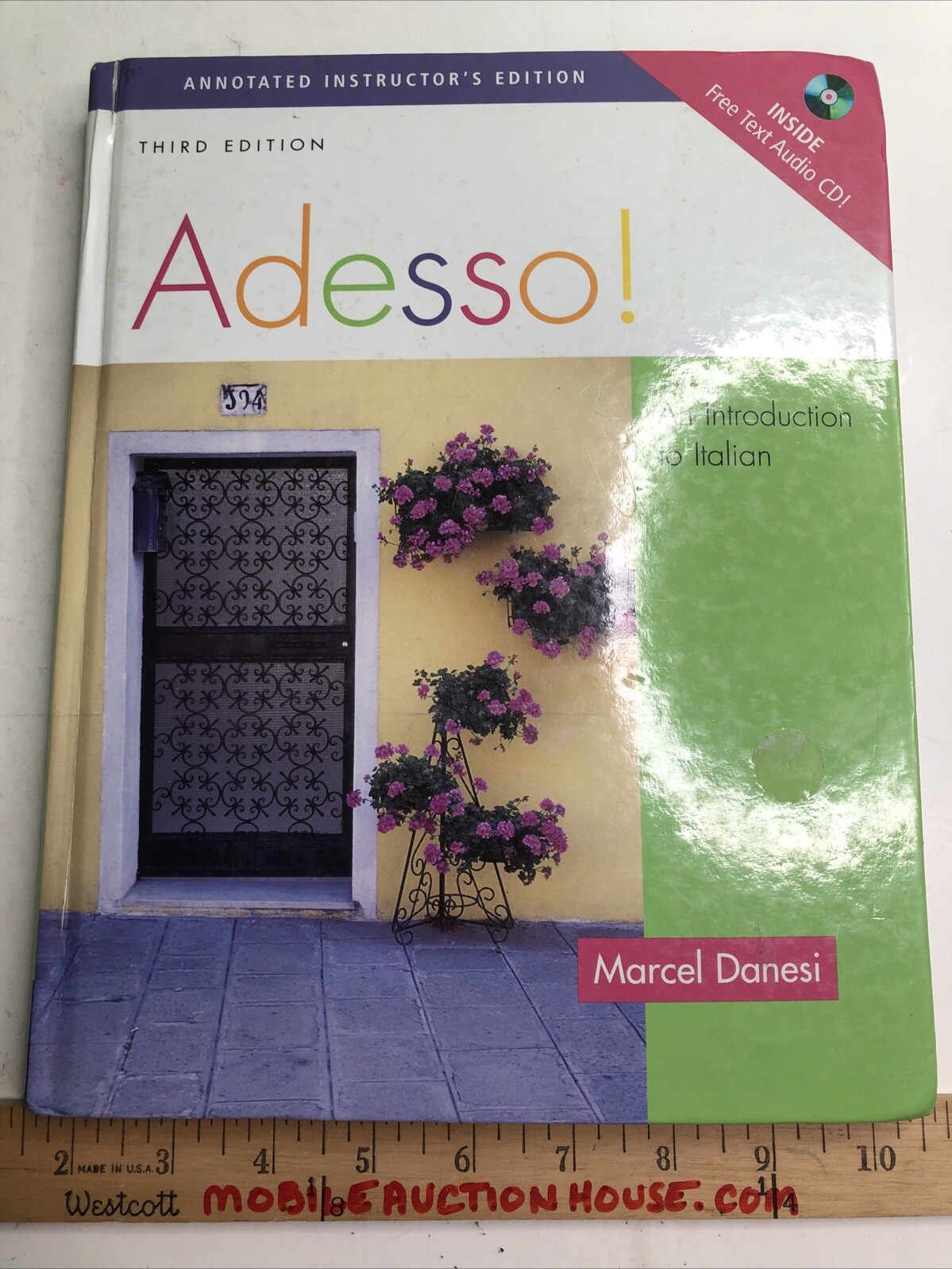 Adesso! An Introduction to Italian By Marcel Danesi Third Edition 2006 Audio CD