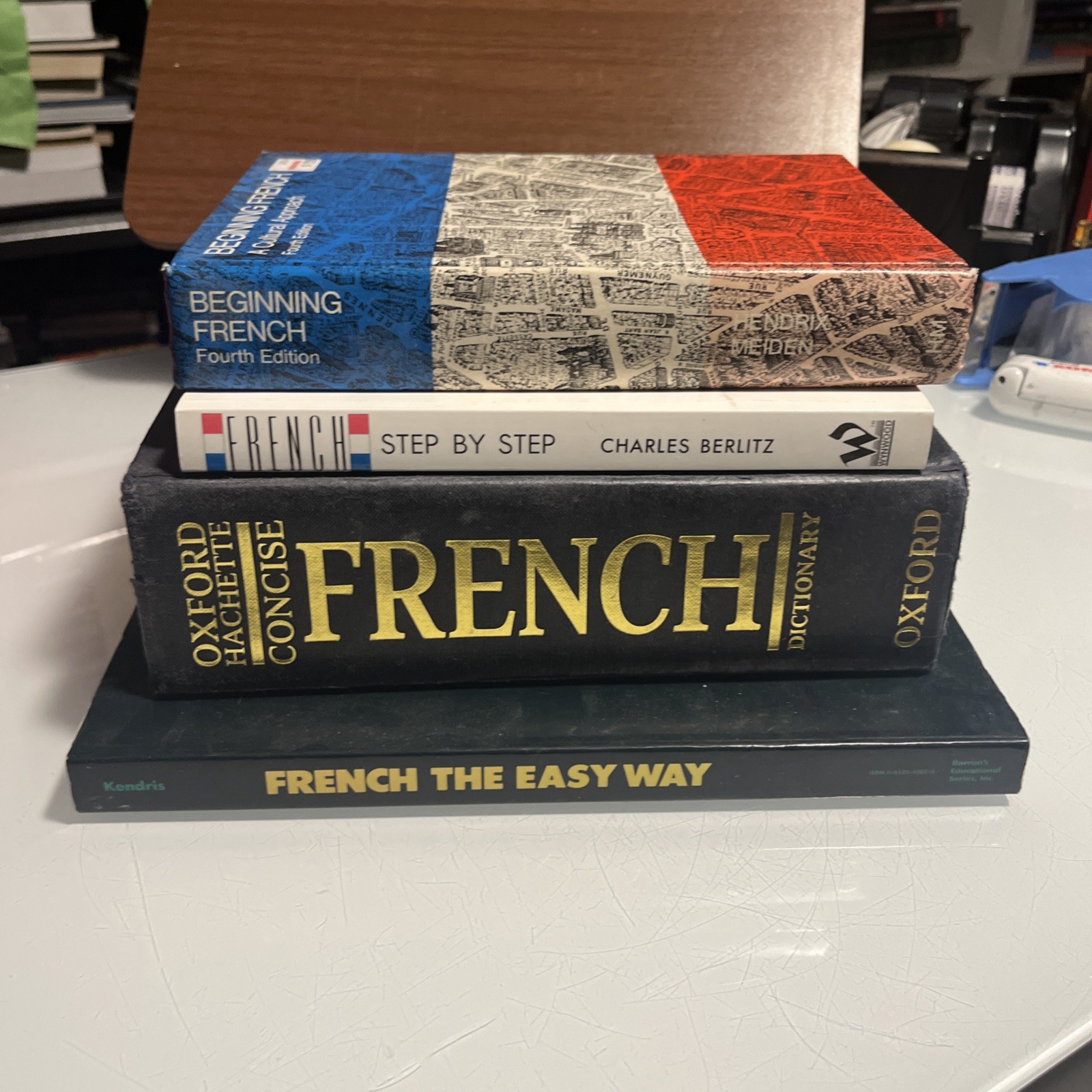 Learn To Speak French – Lot Of 4 Books – Dictionary Learning