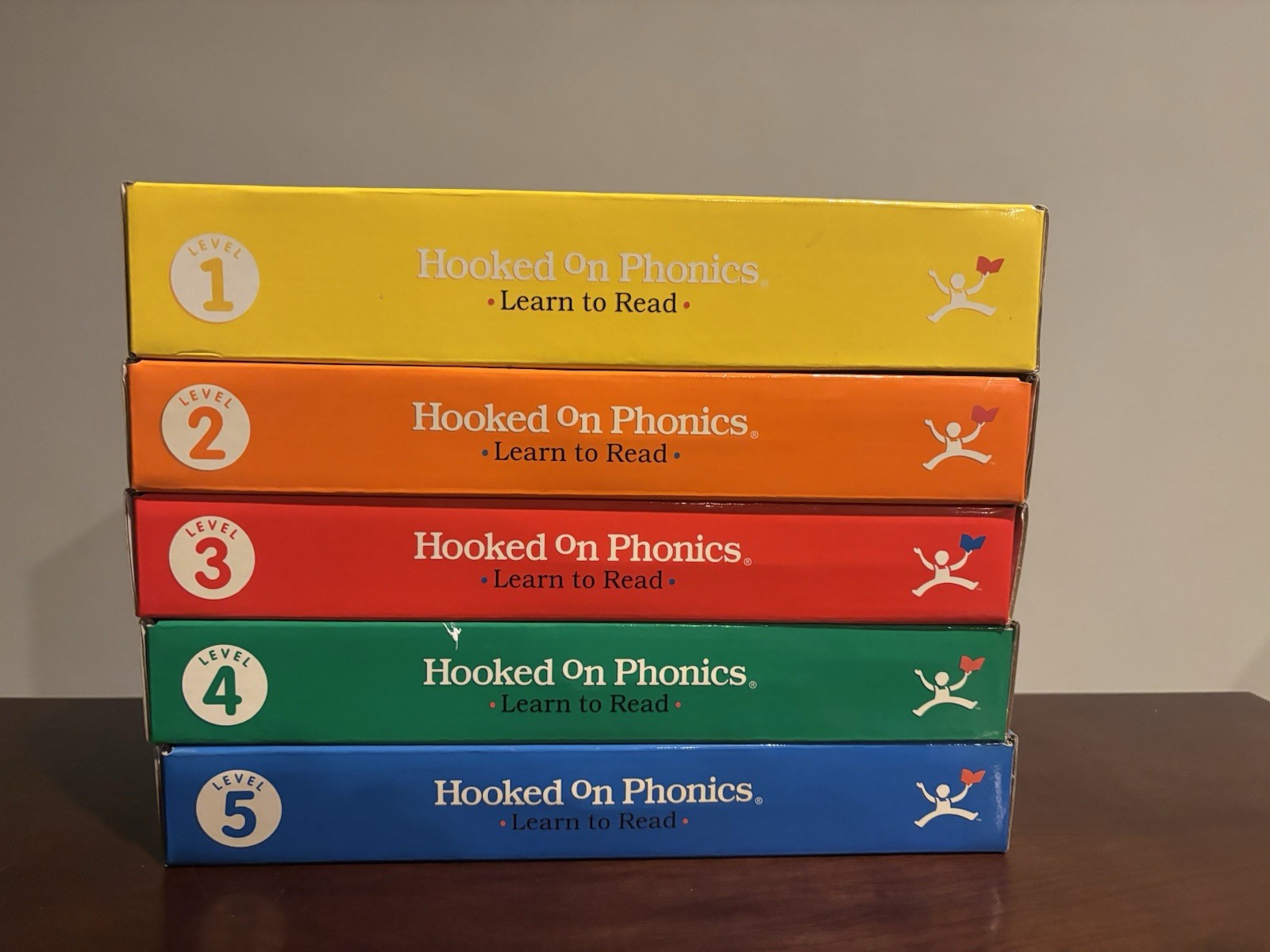Hooked On Phonics 1998 Deluxe Set Level 1-5 Parents Cassettes & Books, Games 👀