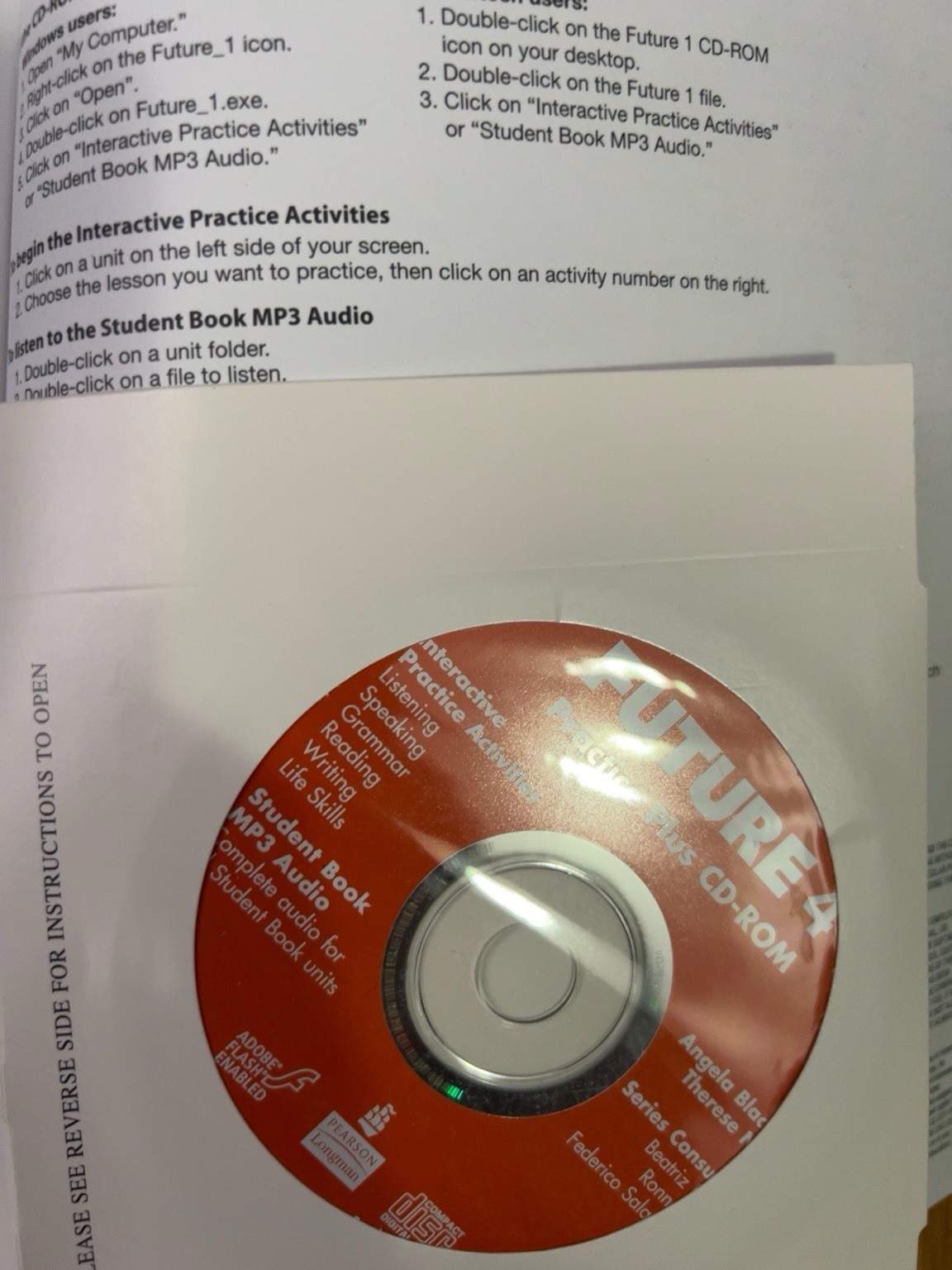 Future 4 English for Results Student Book + CD-ROM Pearson Longman ESL
