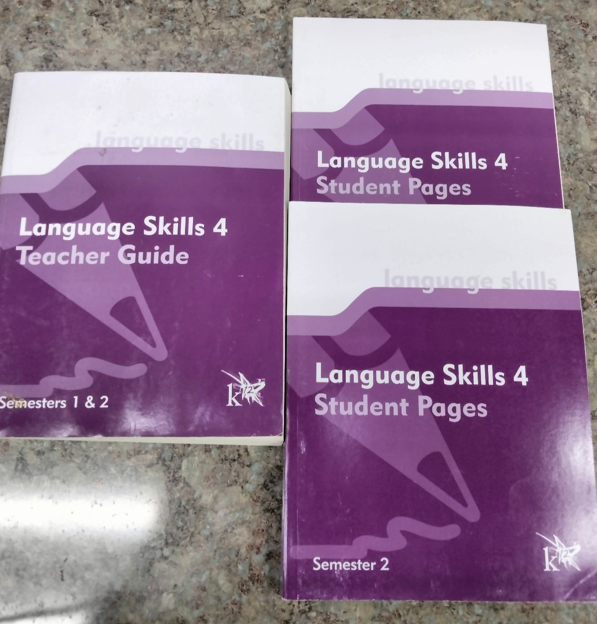 K12 Language Skills 4 Teacher Guide and Student Pages
