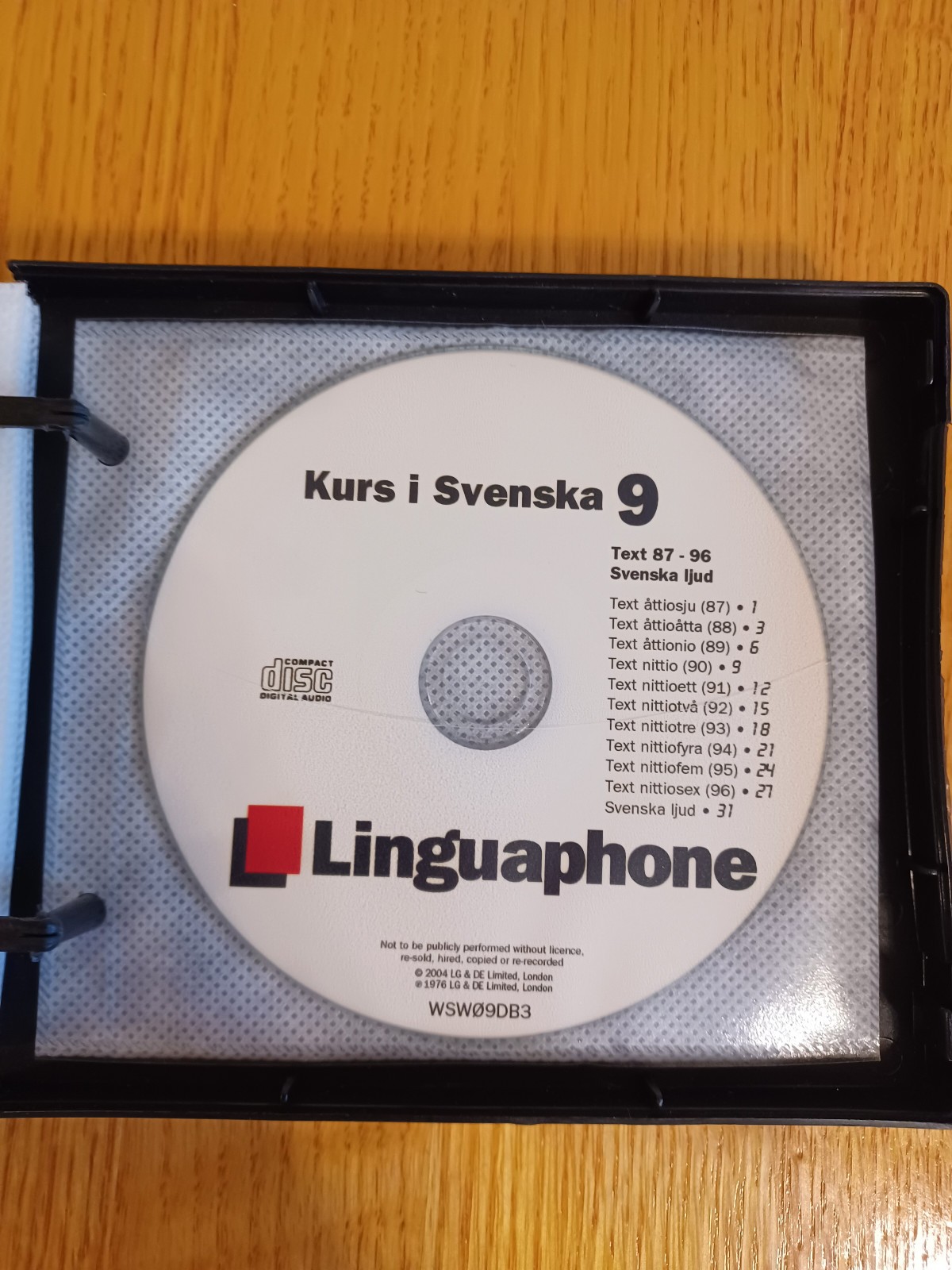 Modern Linguaphone Swedish (Svenska) Complete Course Box Set Plus Bonus