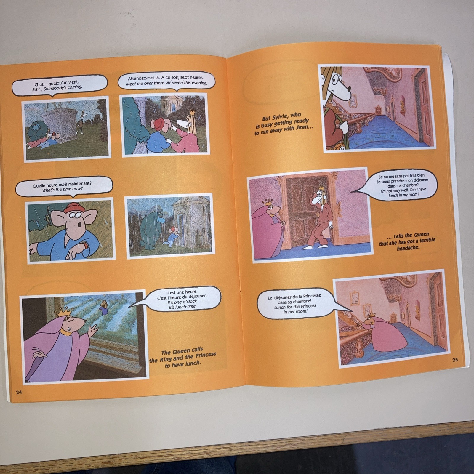 Muzzy BBC Language Course for Children French 1 &2 VHS & Cassette 1989 Good