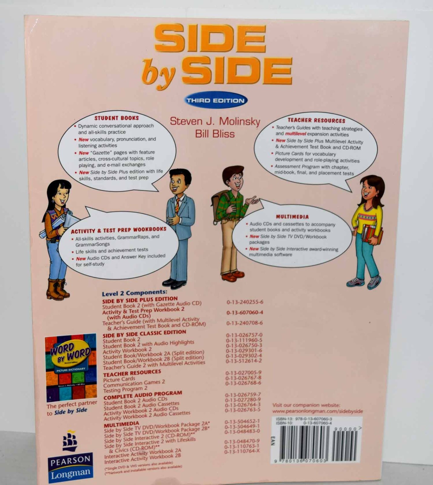 Pearson Side by Side 2 -3ed edition -FREE SHIPPING