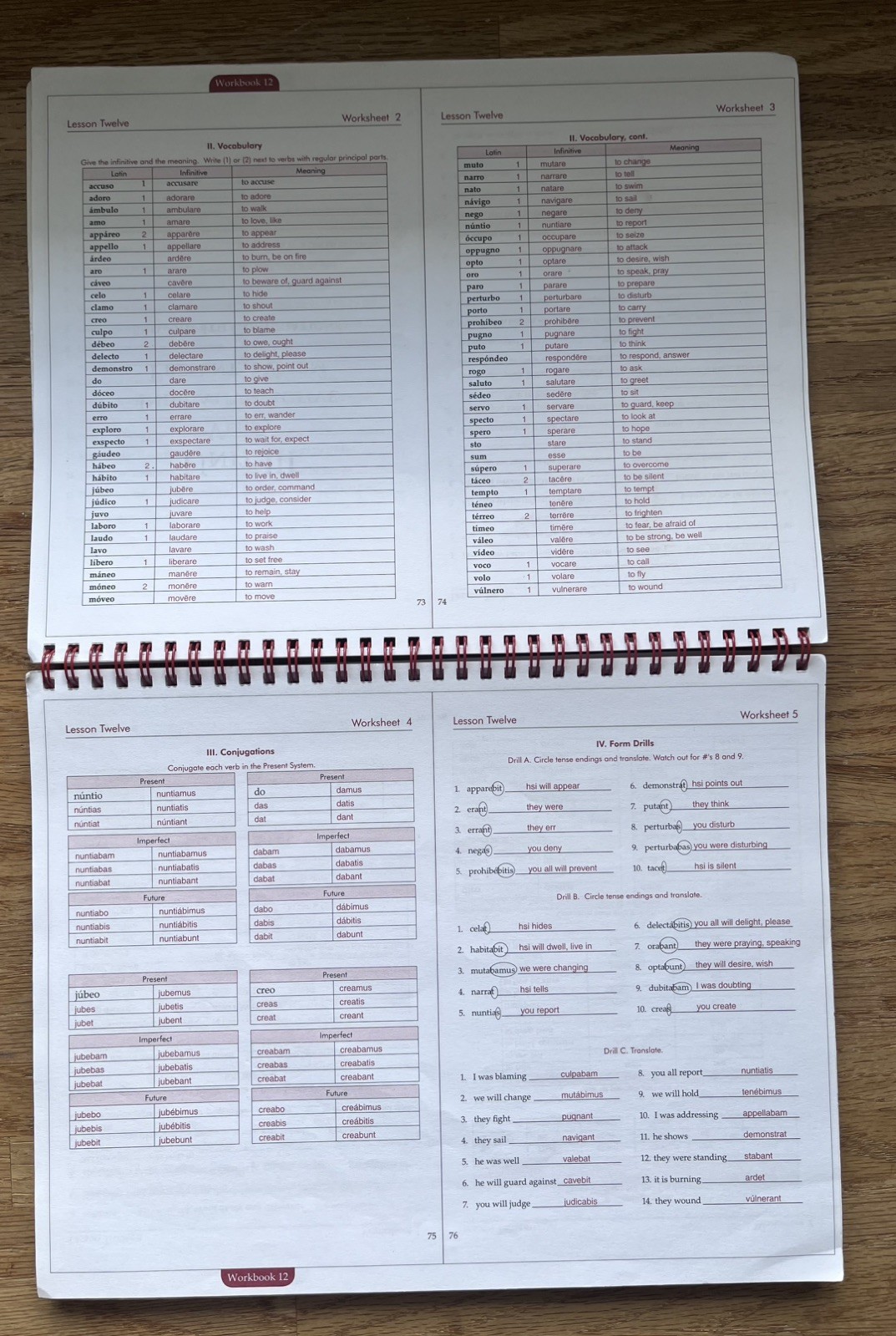 Memoria Press Second Form Latin Set Year Two
