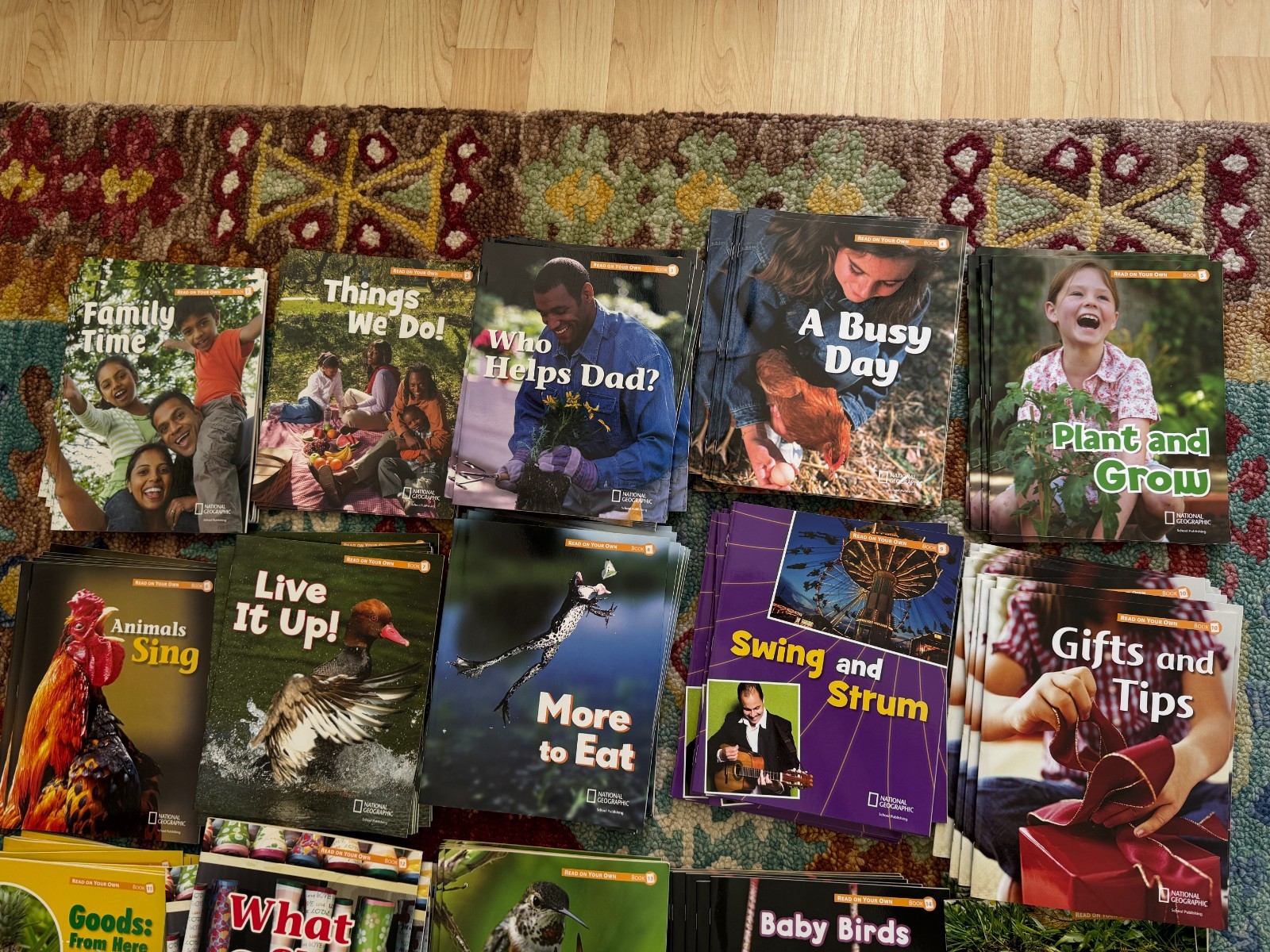 29 Read on Your Own Book Set National Geographic Reach into Phonics Homeschool