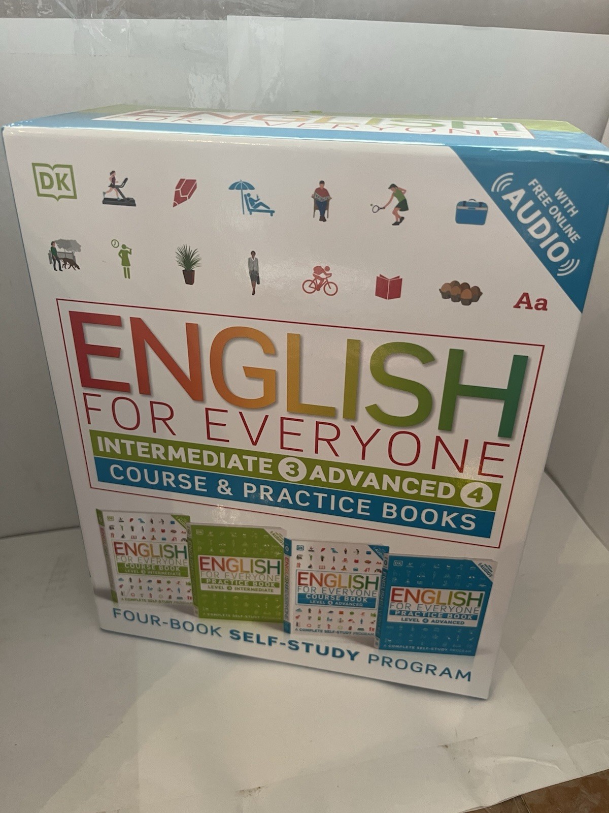 English for Everyone Intermediate and Advanced Box Set (DK English for Everyone)