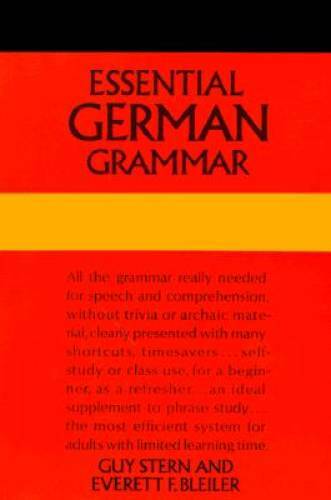 Essential German Grammar (Dover Language Guides Essential Grammar) – GOOD
