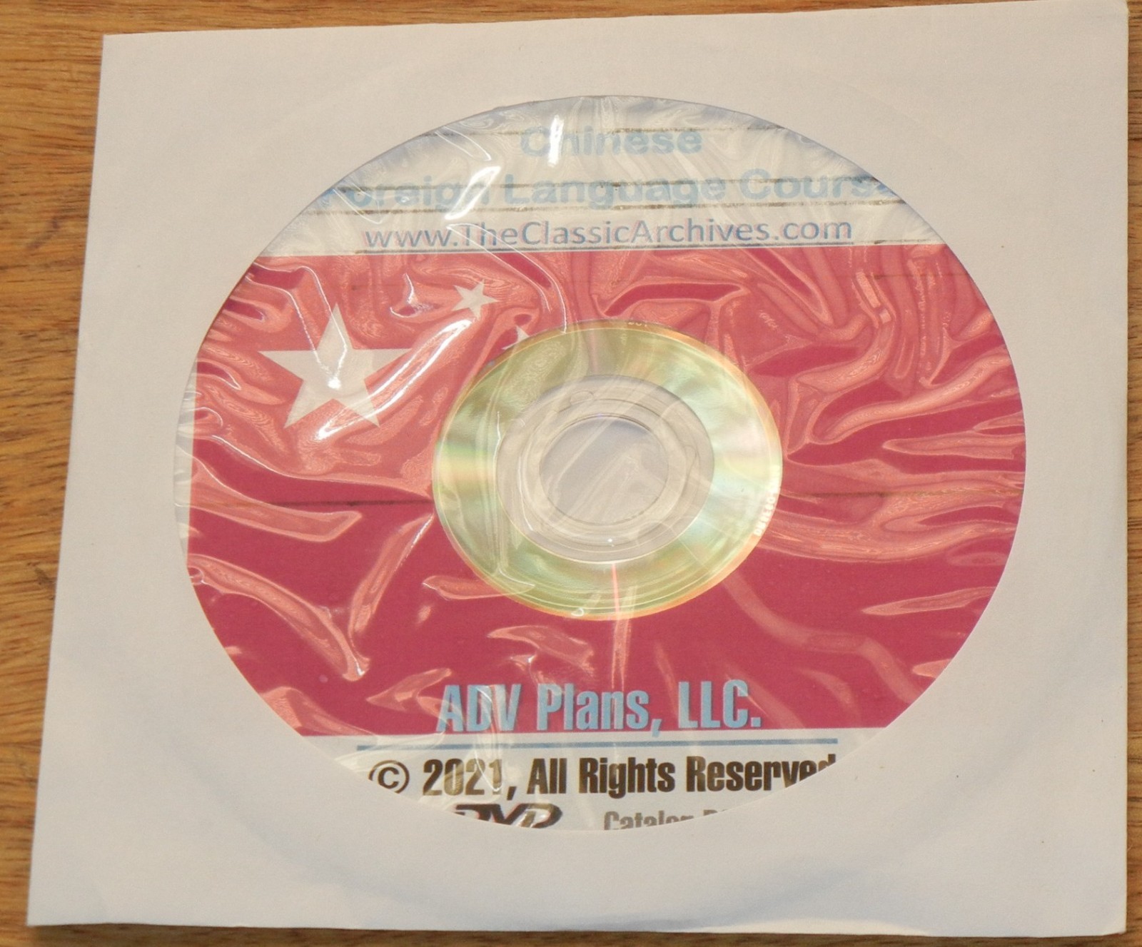 CHINESE FOREIGN LANGUAGE COURSE DVD!