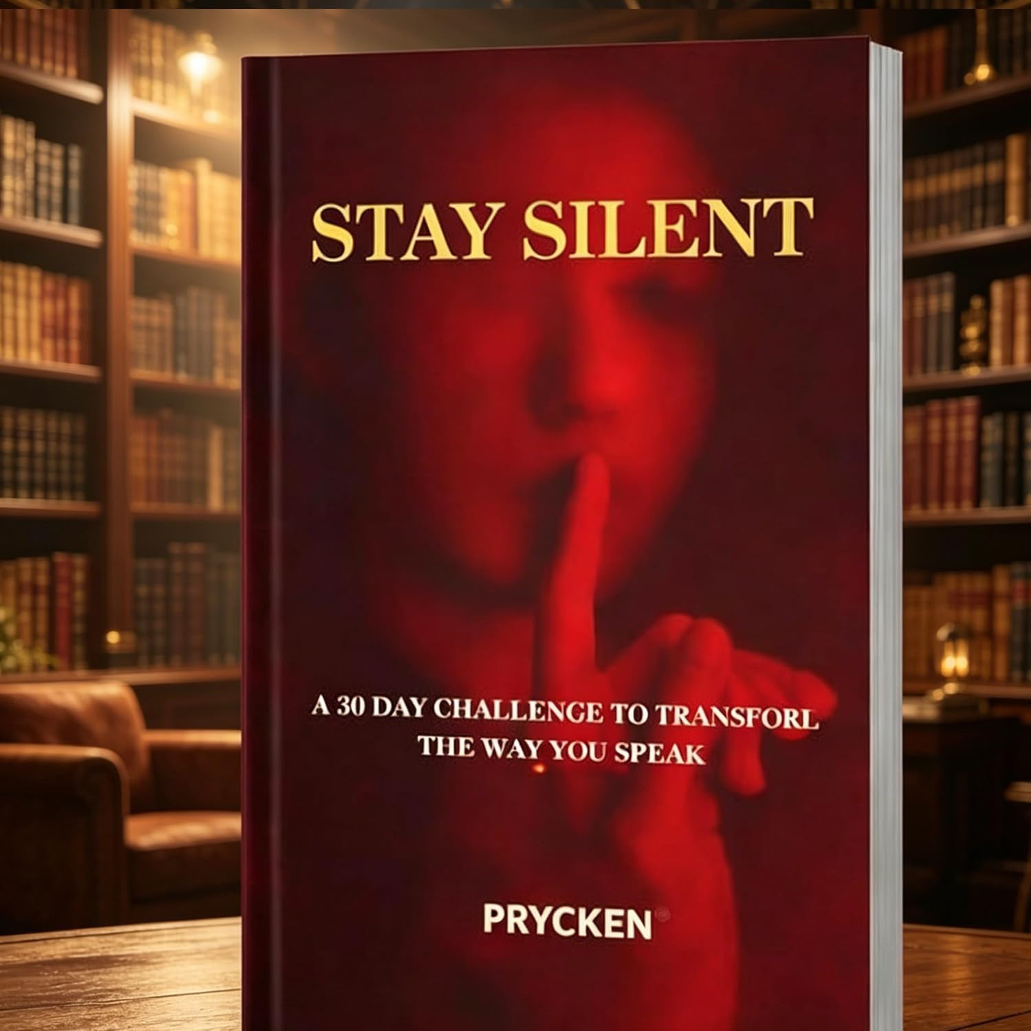 Stay Silent Book, A 30 Day Challenge to Master Your Emotions, Transform the Way