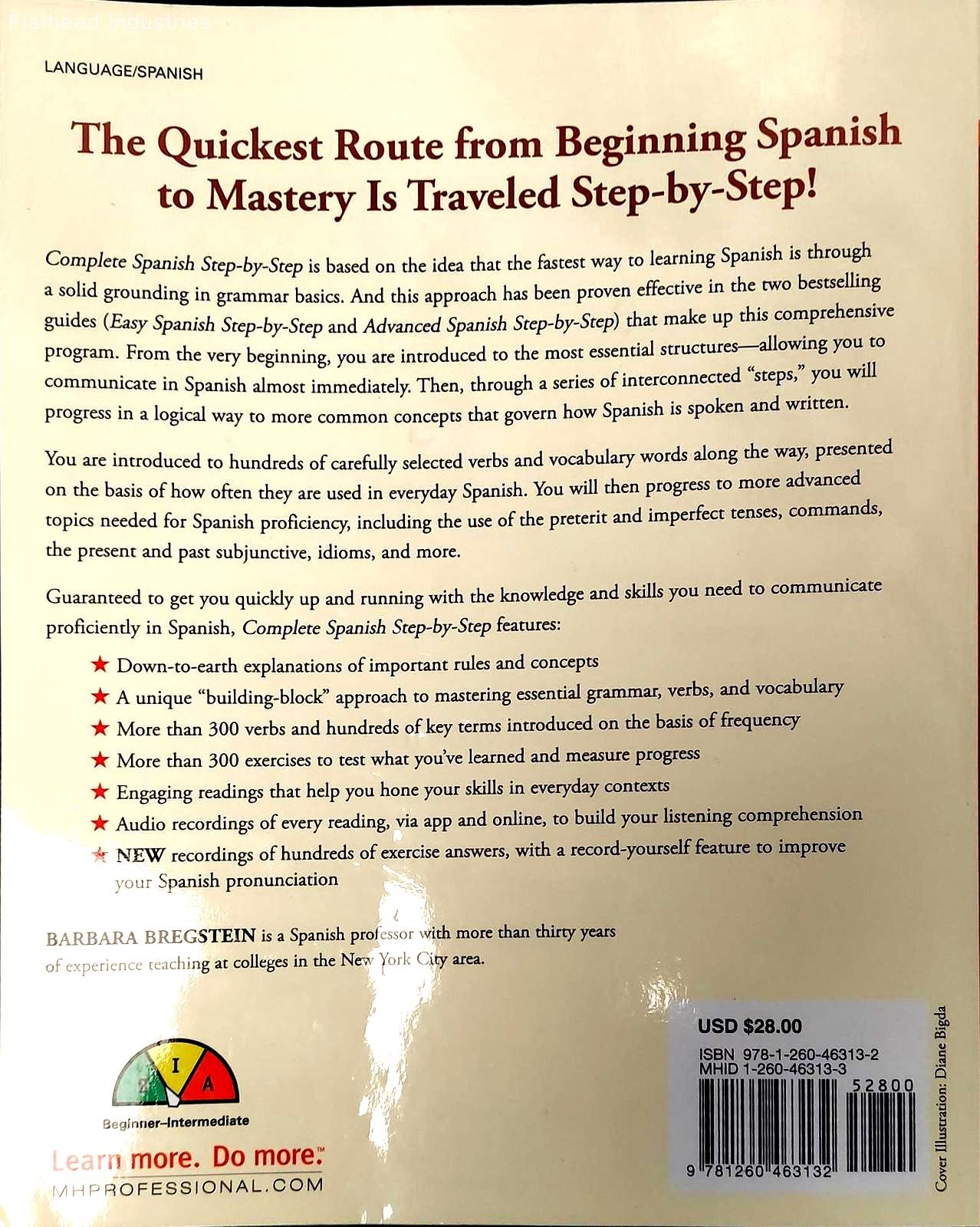 Complete Spanish Step-by-Step, Premium Second Edition