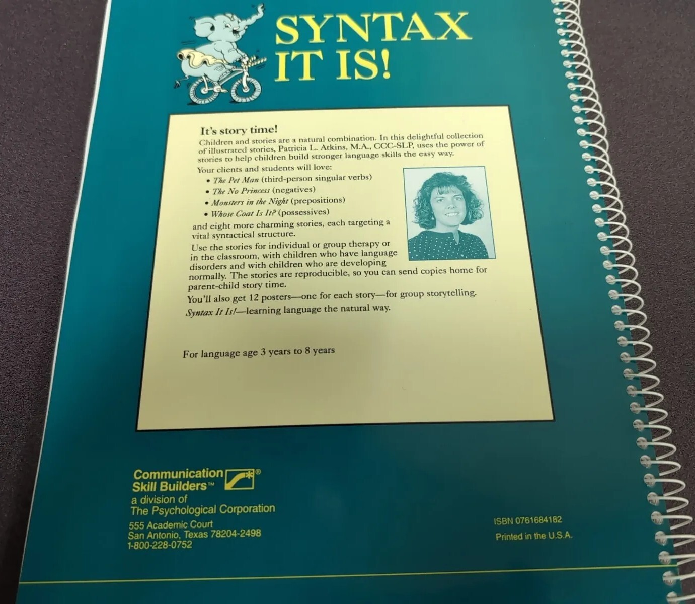 SYNTAX IT IS! Reproducible Stories and Posters for Language Skills