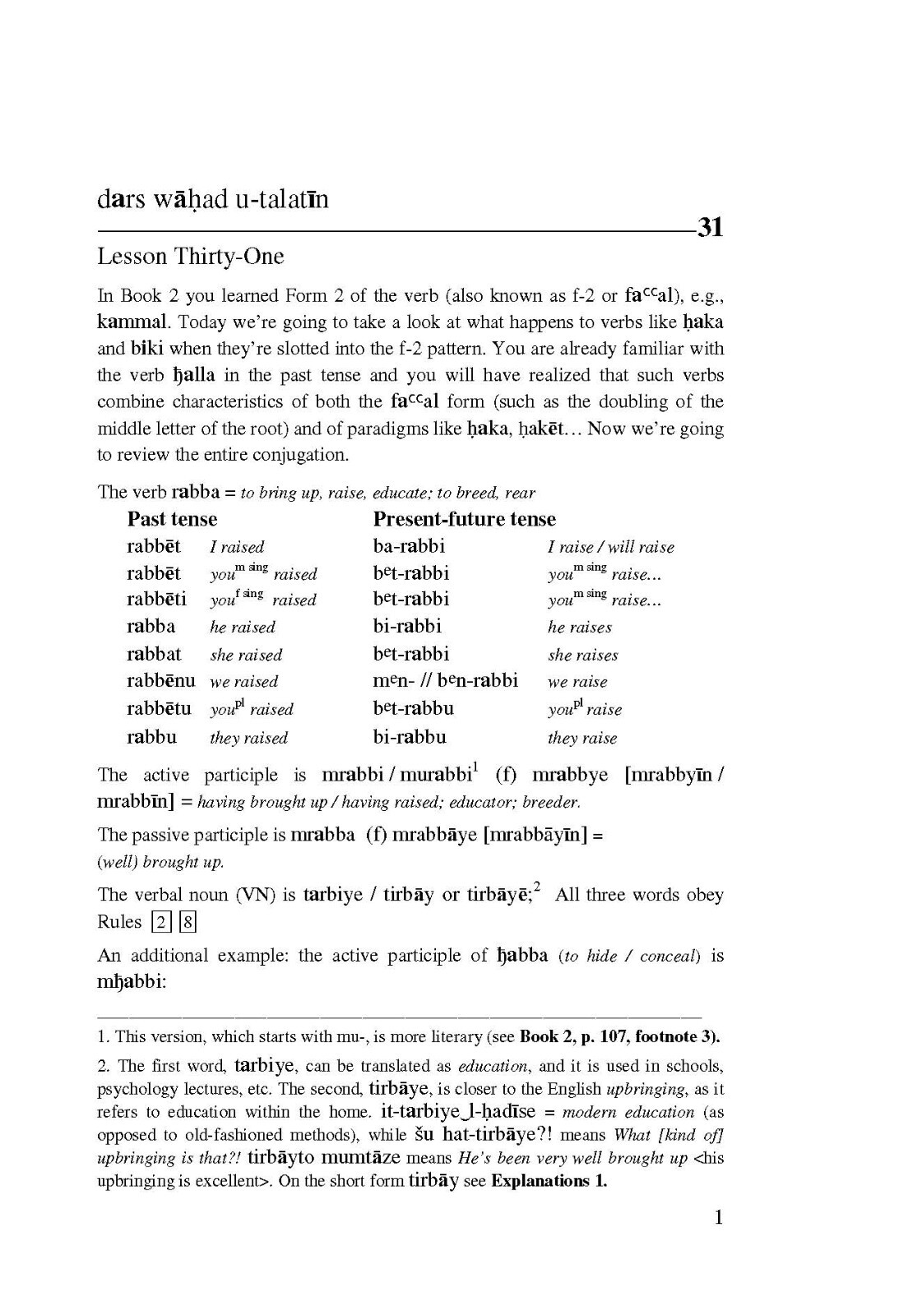 Speaking Arabic vol .3 Self-Instruction Course in Conversational Eastern Arabic