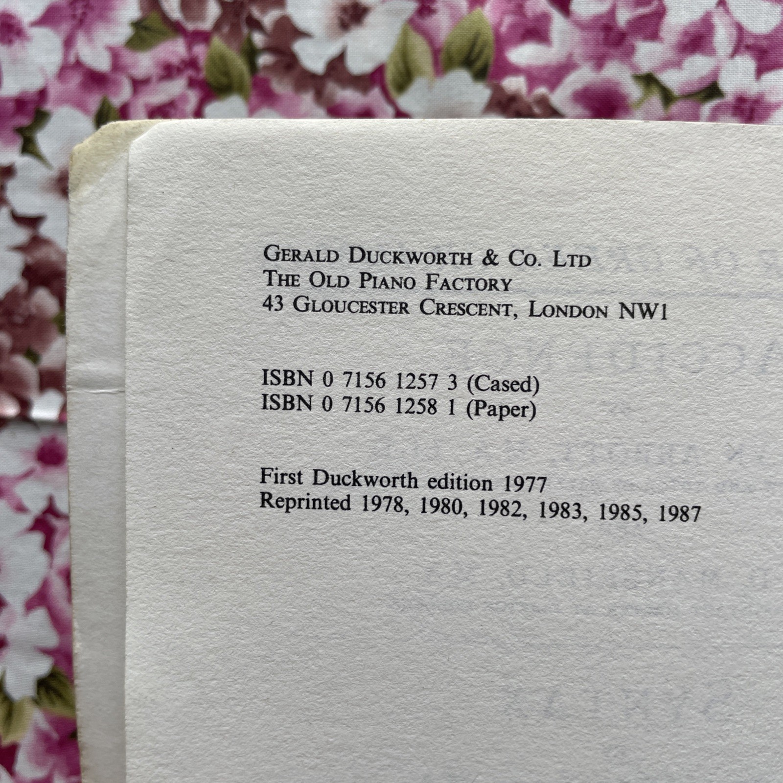A Primer of Greek Grammar by Abbott & Mansfield (1987 Duckworth London UK PB)