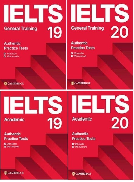 4 BOOK:IELTS 19 Academic & General Training+IELTS 20 Academic & General Training