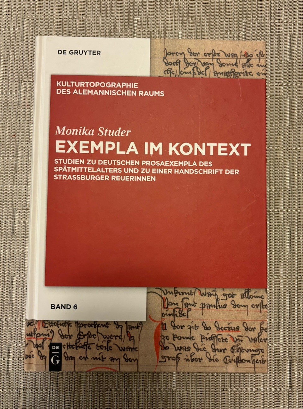 Exempla Im Kontext : Studien Zu Deutschen Prosaexempla Des Spatmittelalters U…