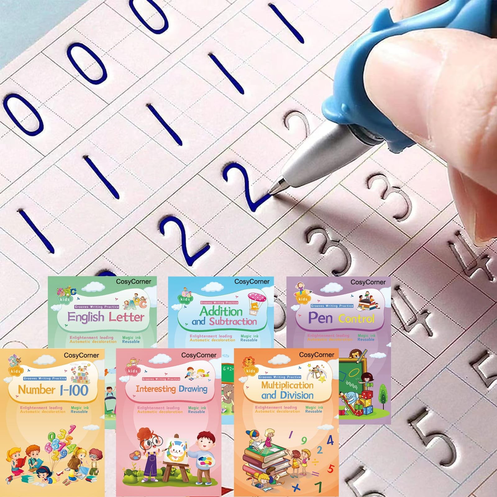 CosyCorner Handwriting Workbook Magic Copybook 6