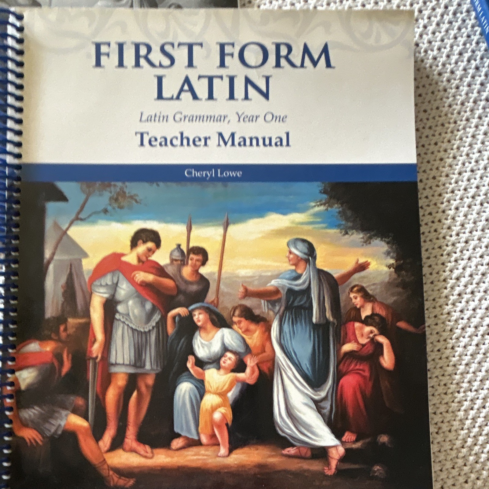 Memoria Press First Form Latin Year One Study Guide 2nd Ed Cheryl Lowe