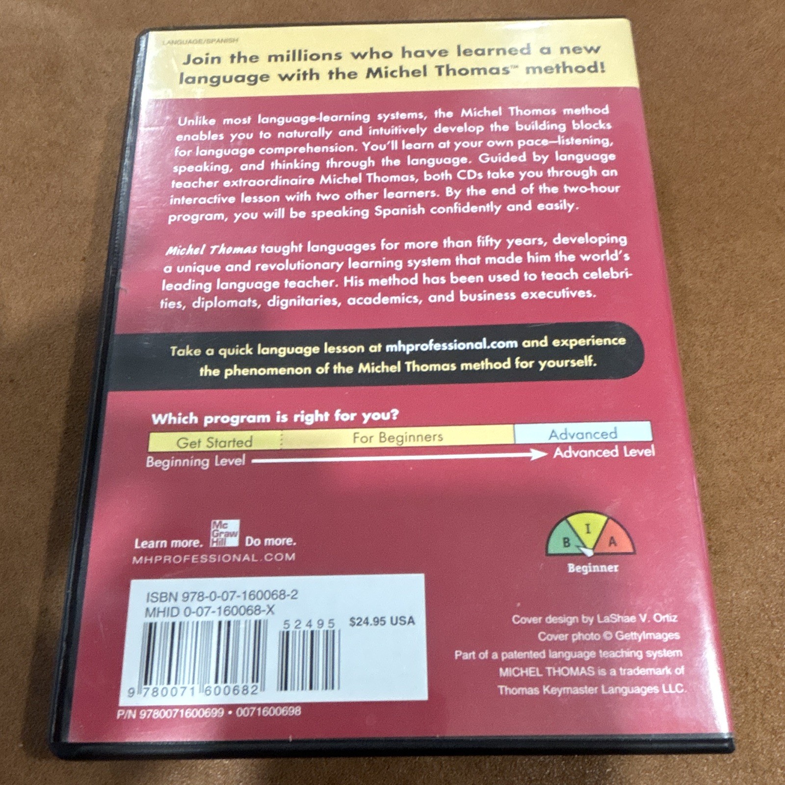 Michel Thomas Method Speak Spanish Get Started Kit Beginner 2-CD Audio CD Course